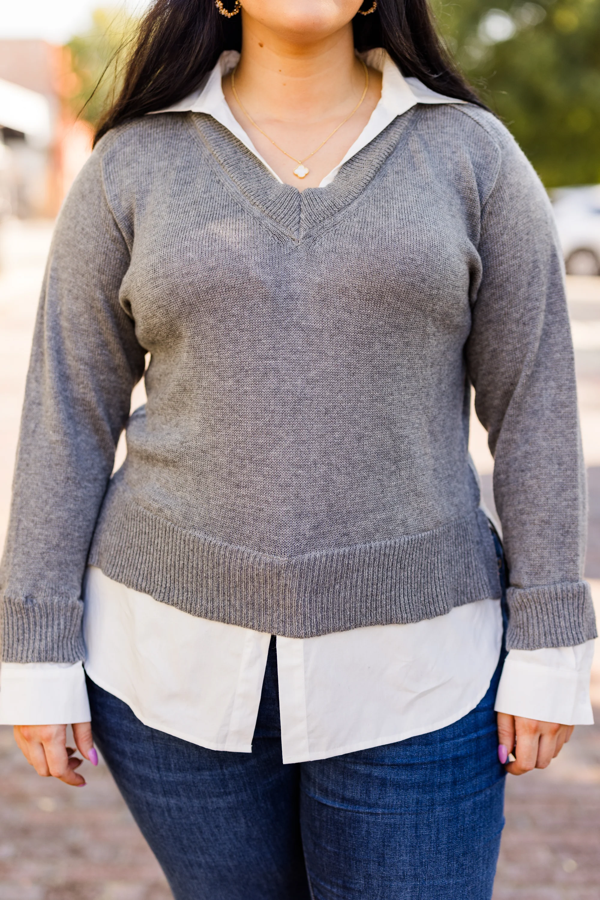 Legally Mine Sweater, Charcoal - Giverhouse