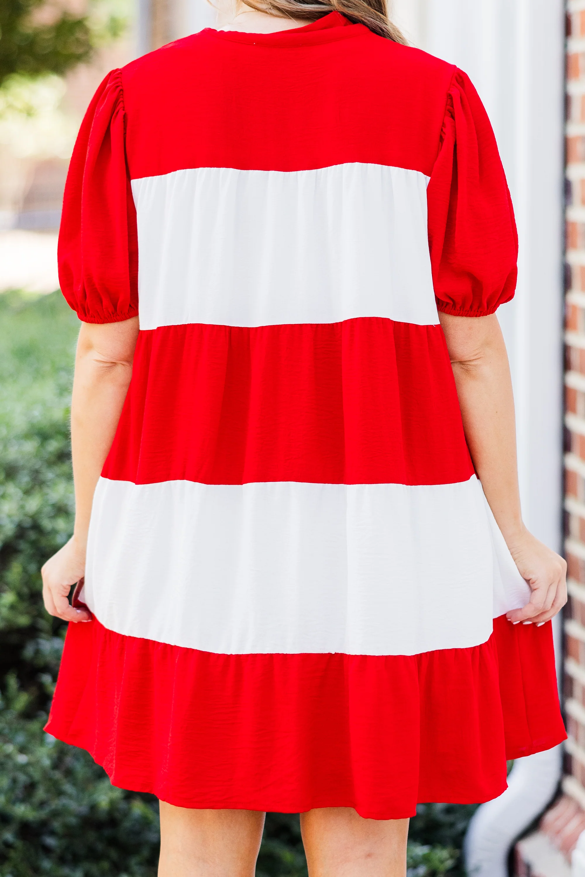 We Are The Champions Dress, Red - Giverhouse