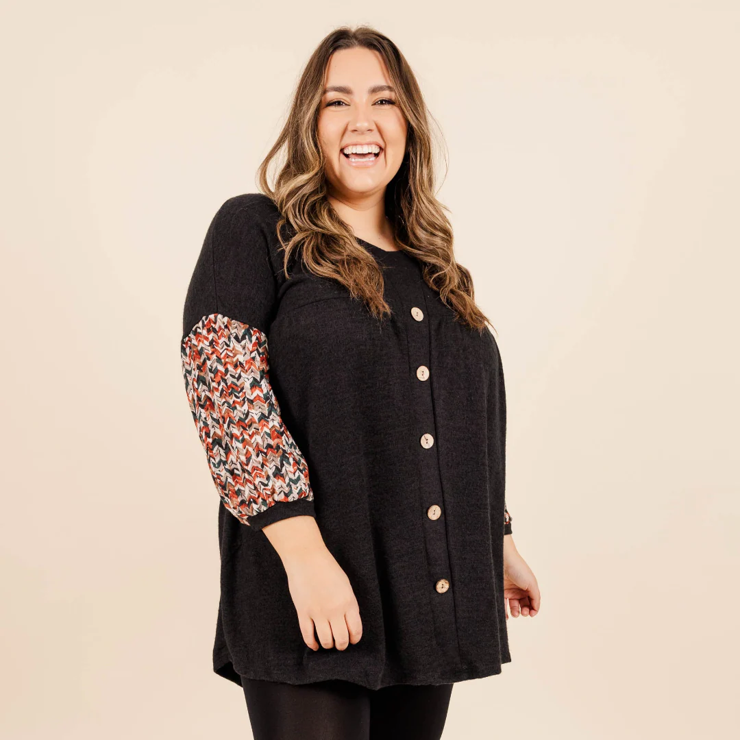 Join The Jaguar Tunic, Black - Giverhouse