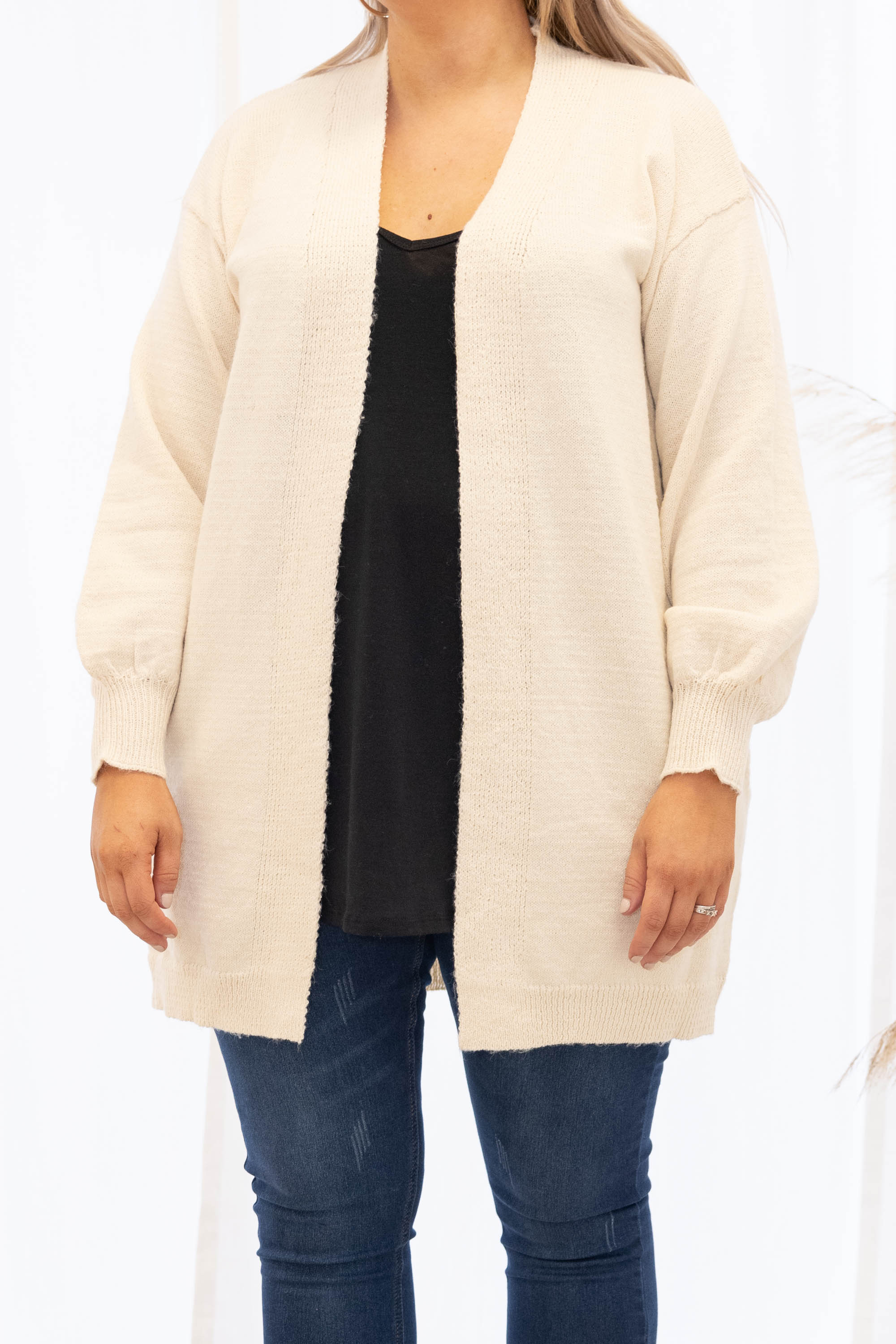 Pumpkin Patch Cardigan, Ivory - Giverhouse