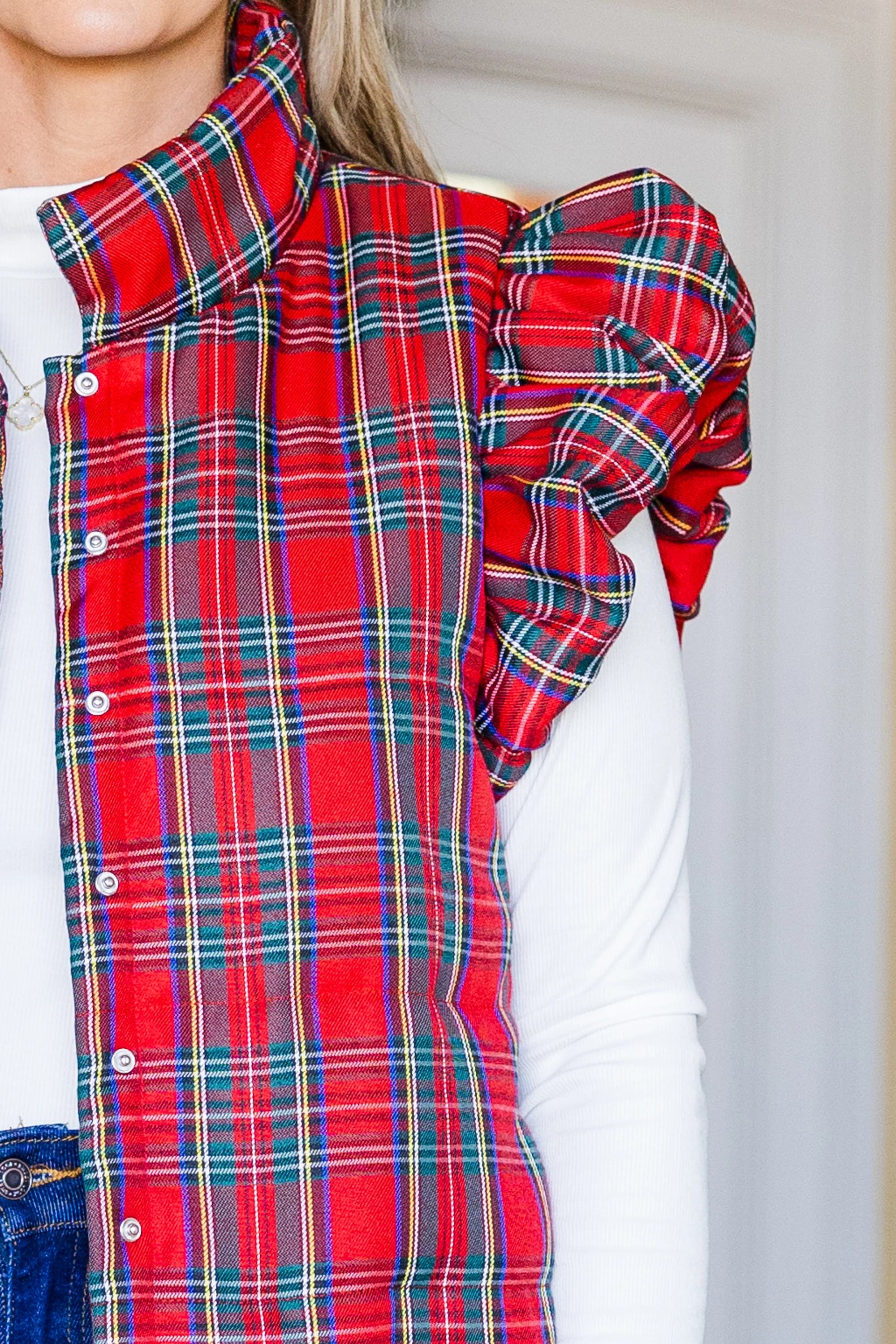 Wishing You Happiness Vest, Red - Giverhouse