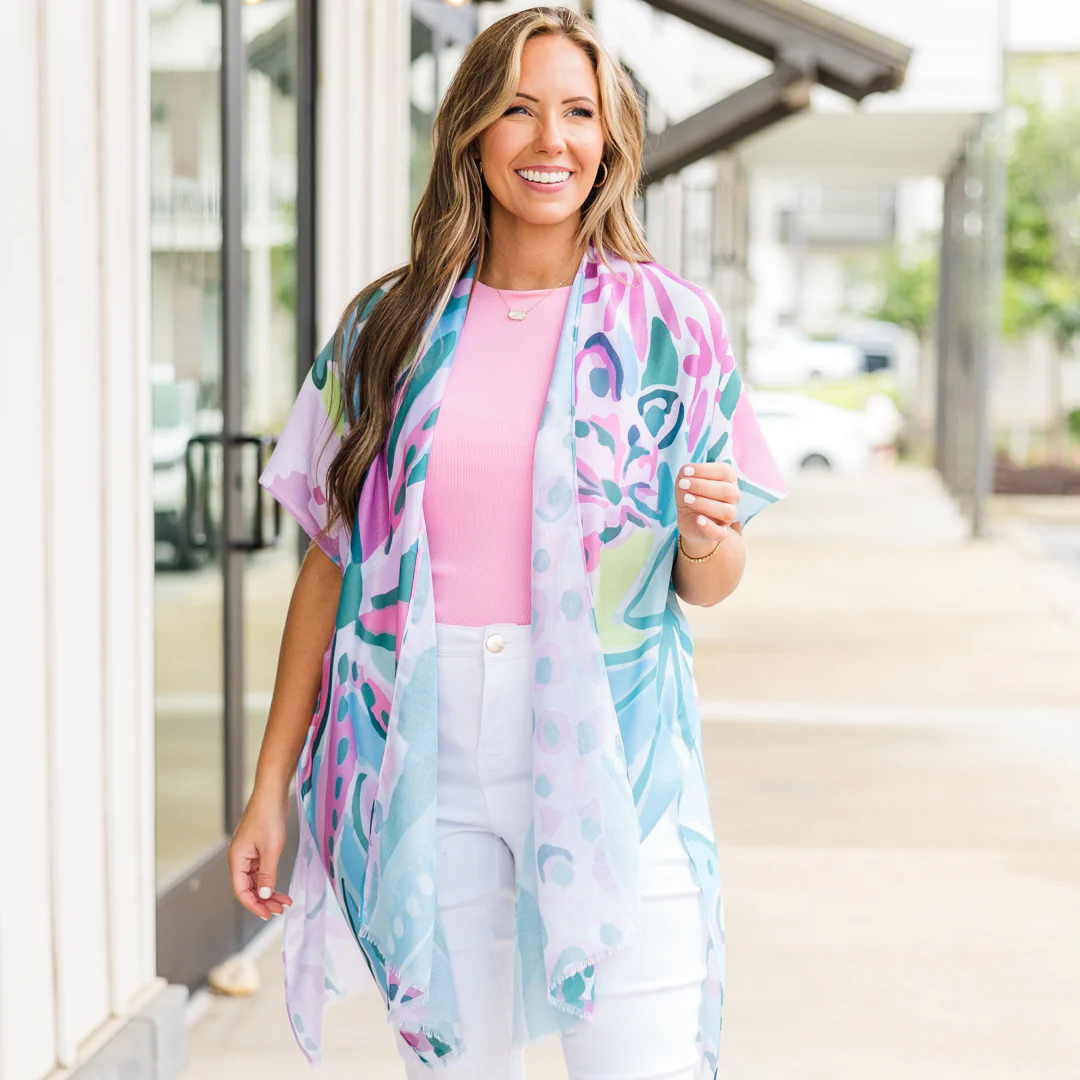 Today Will Be Ours Kimono, Blue - Giverhouse