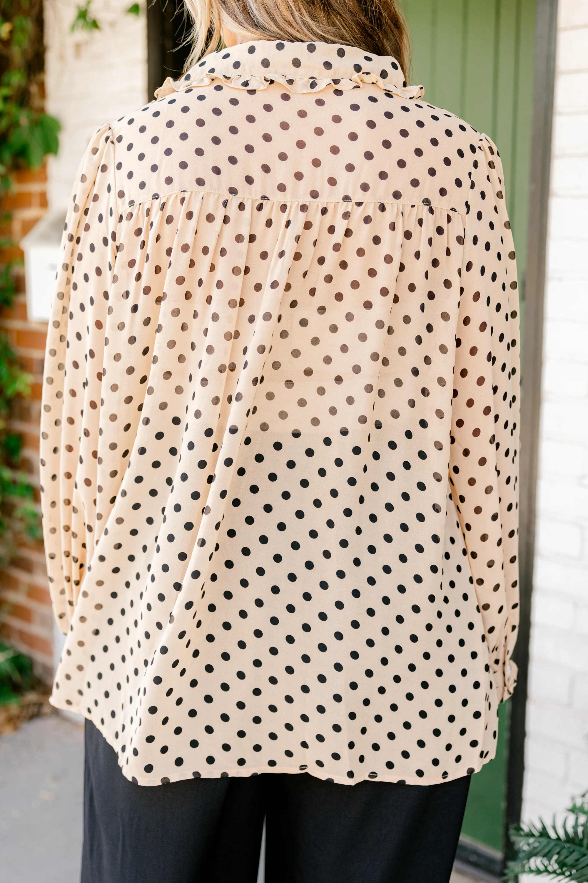 Lovebird Top, Camel - Giverhouse