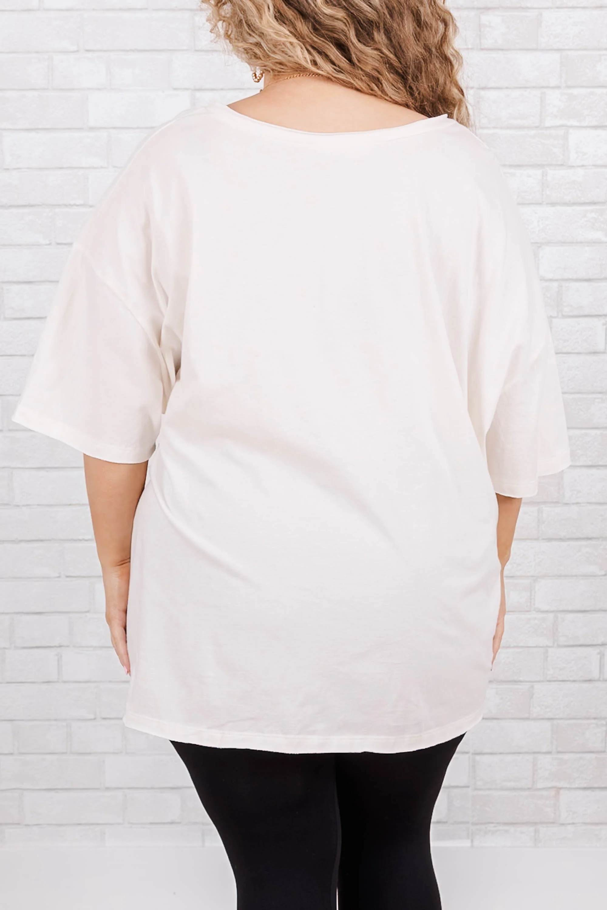 Dancing In The Mirror Top, Ivory - Giverhouse