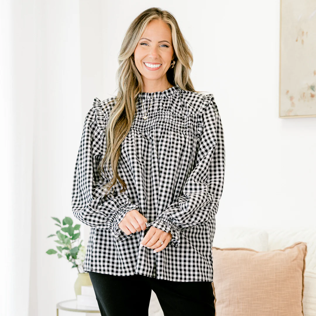 Open Fields Top, Black - Giverhouse