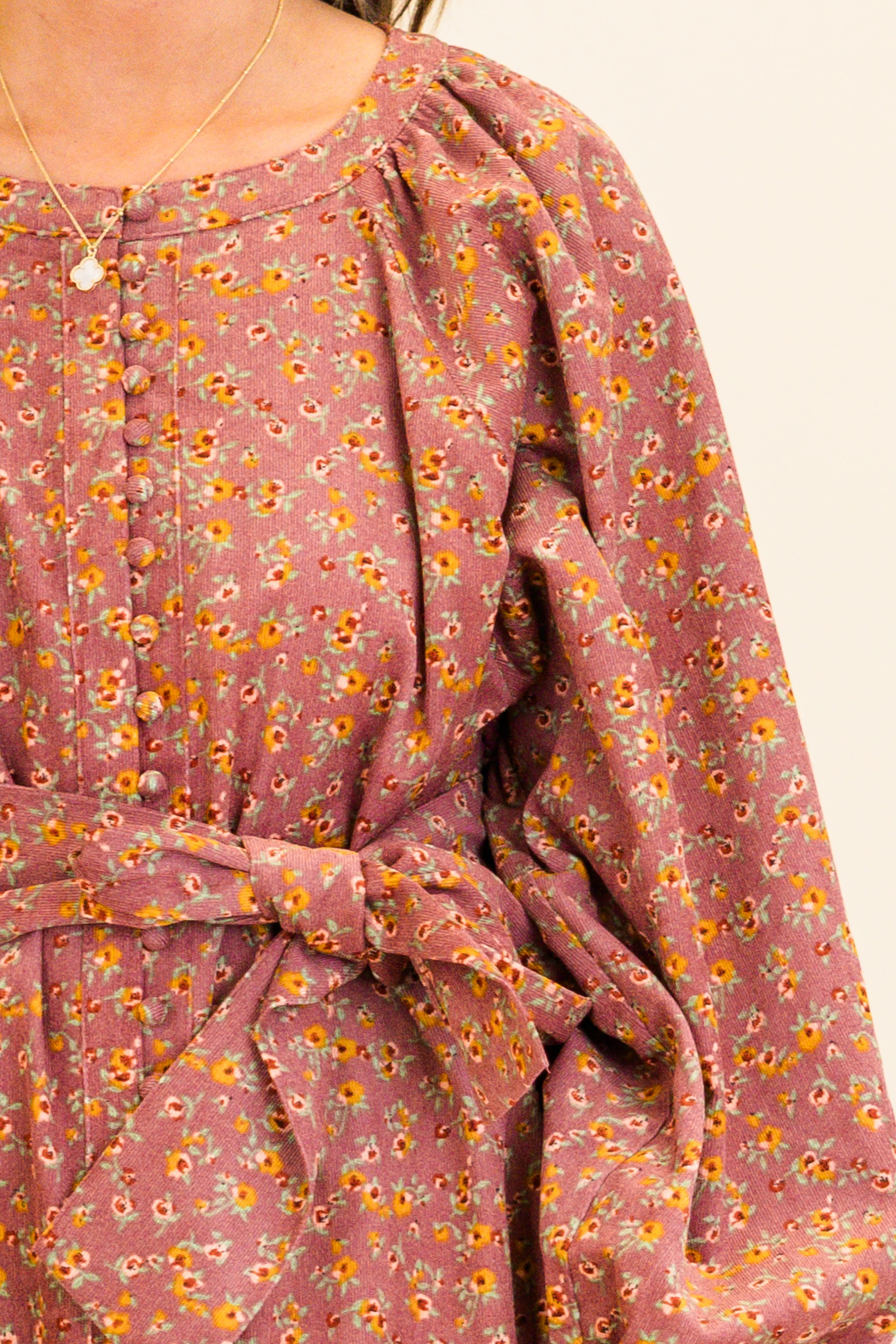 Finding My Way Dress, Mauve - Giverhouse