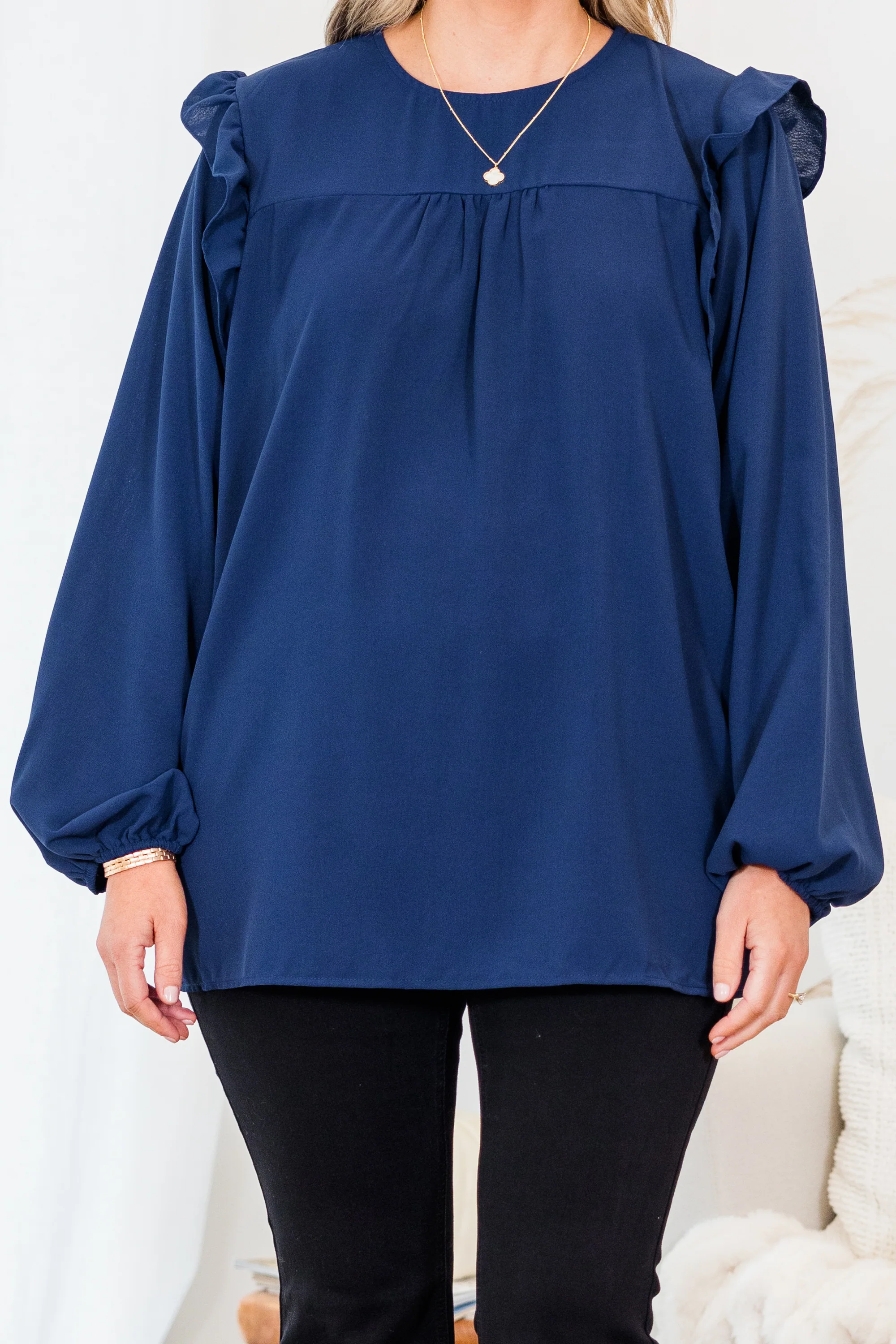 Making More Memories Top, Navy - Giverhouse