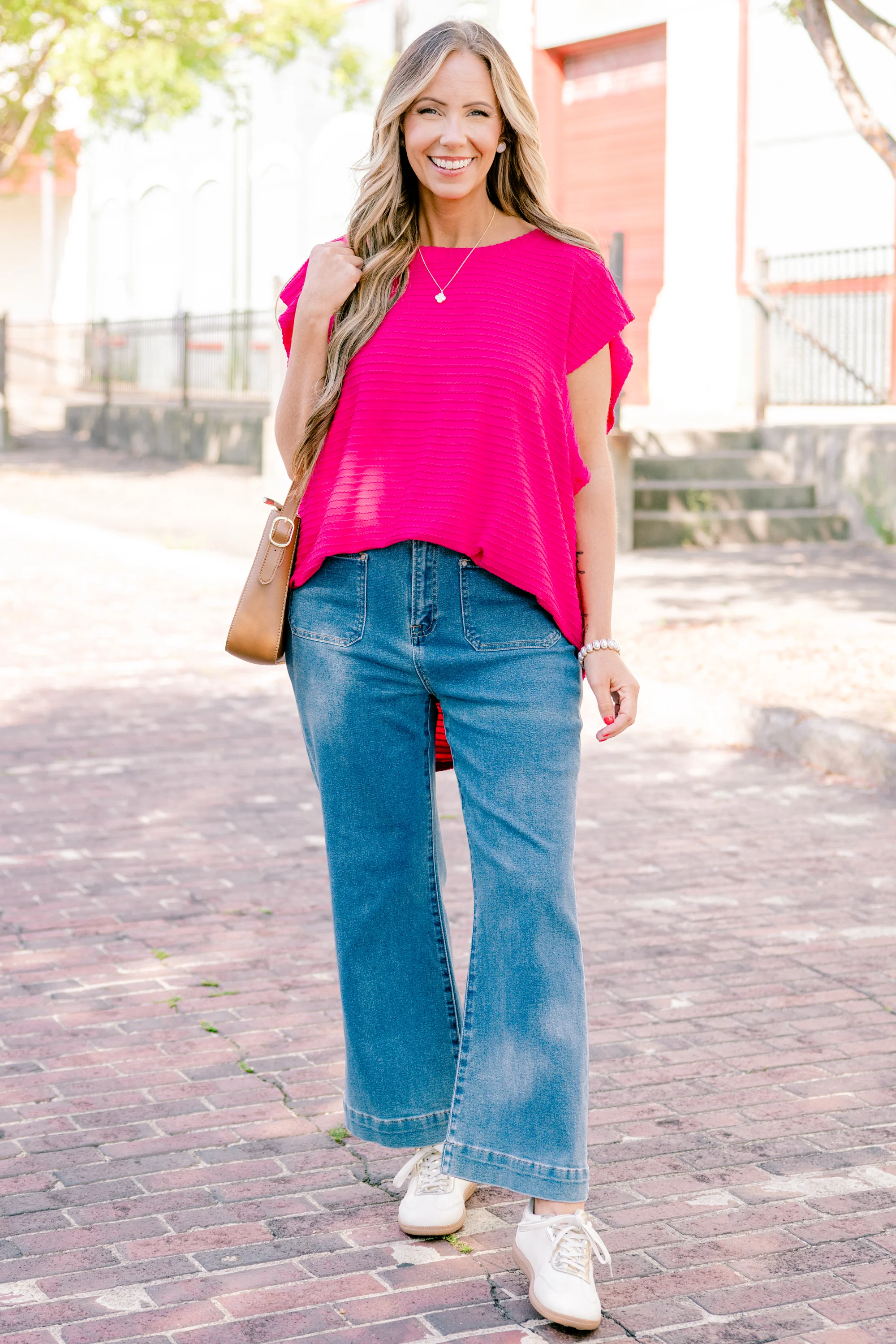 Leave Your Lover Top, Pink - Giverhouse