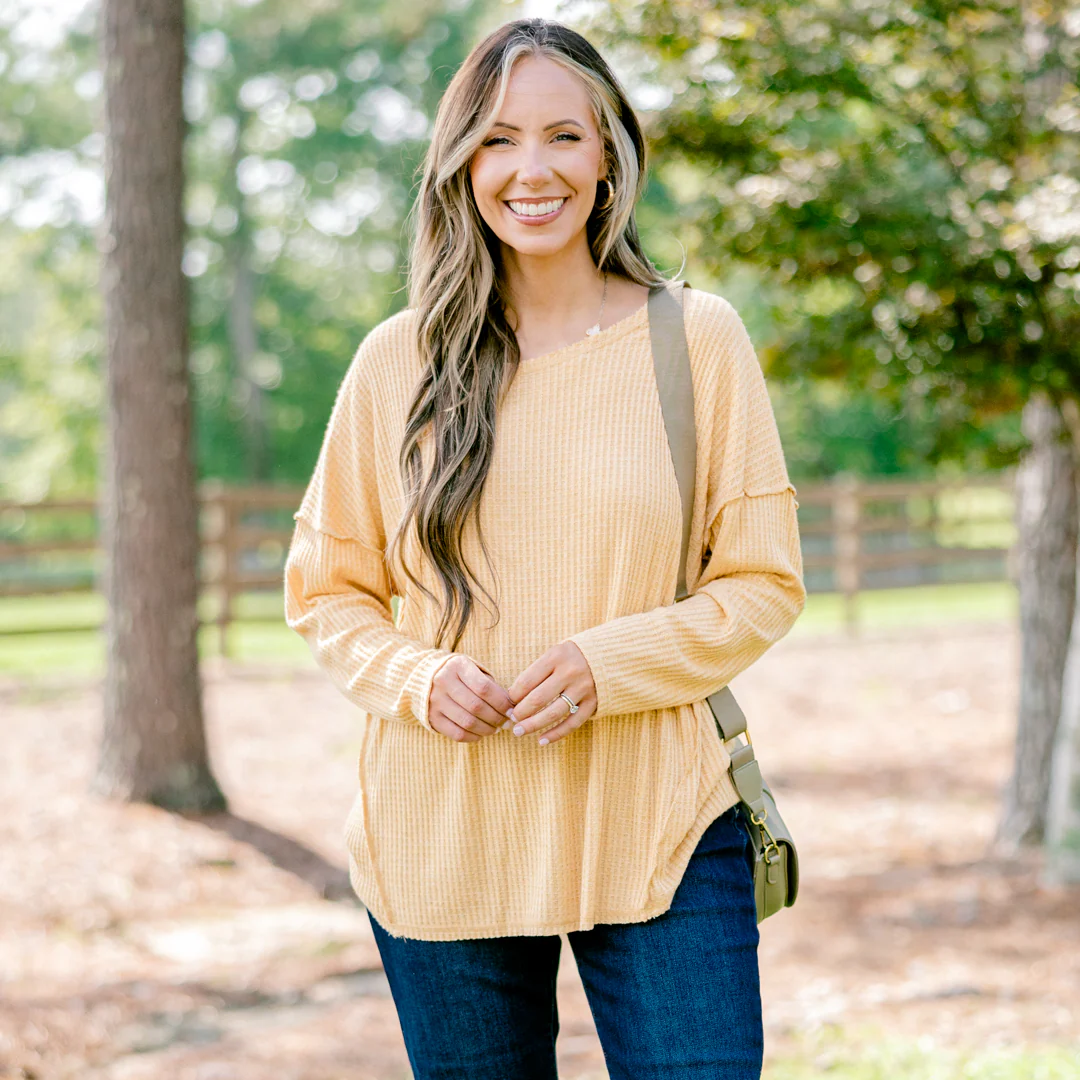 Can't Stop Love Top, Mustard - Giverhouse