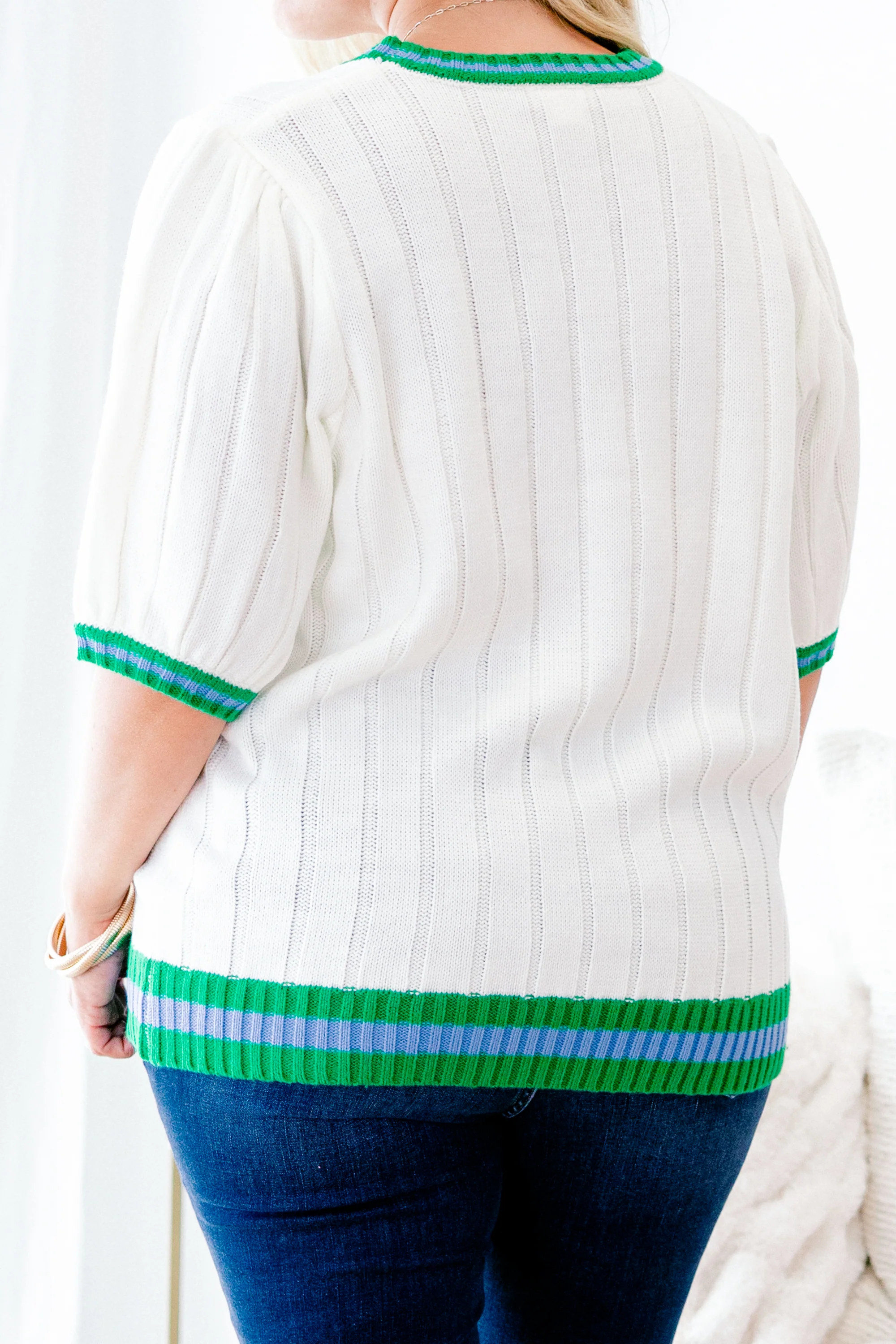 Doesn't Add Up Top, Ivory - Giverhouse