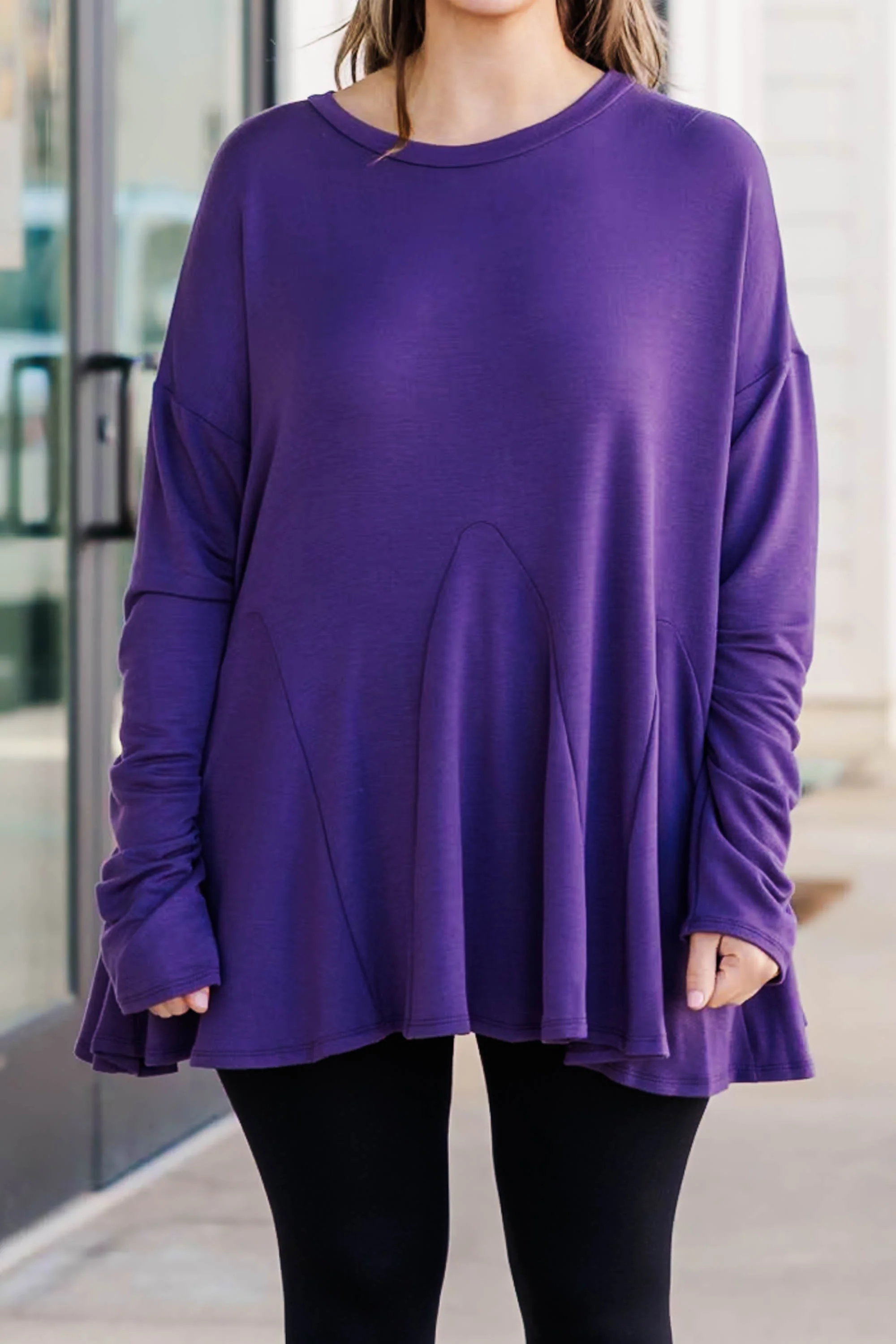 A Time For Change Top, Purple - Giverhouse