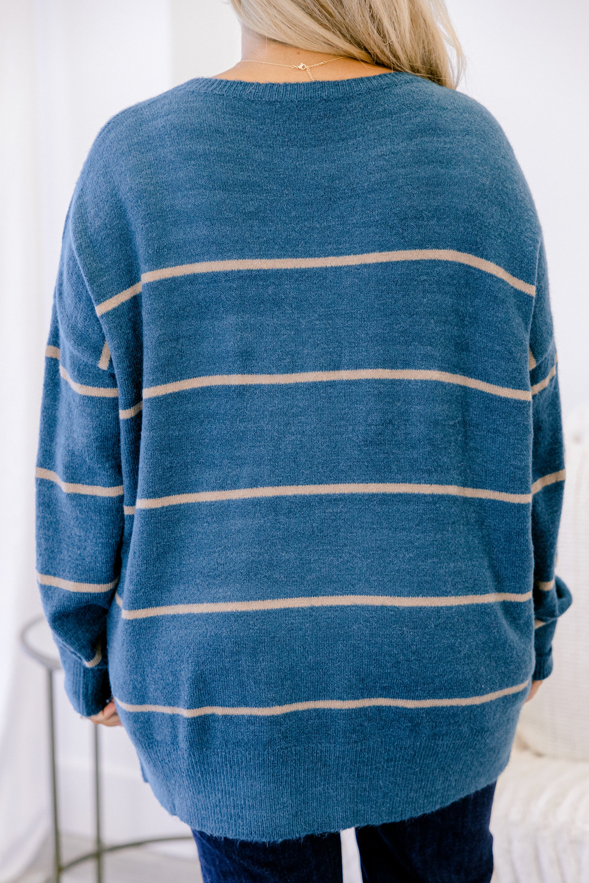 Slumber Party Sweater, Ocean Blue - Giverhouse