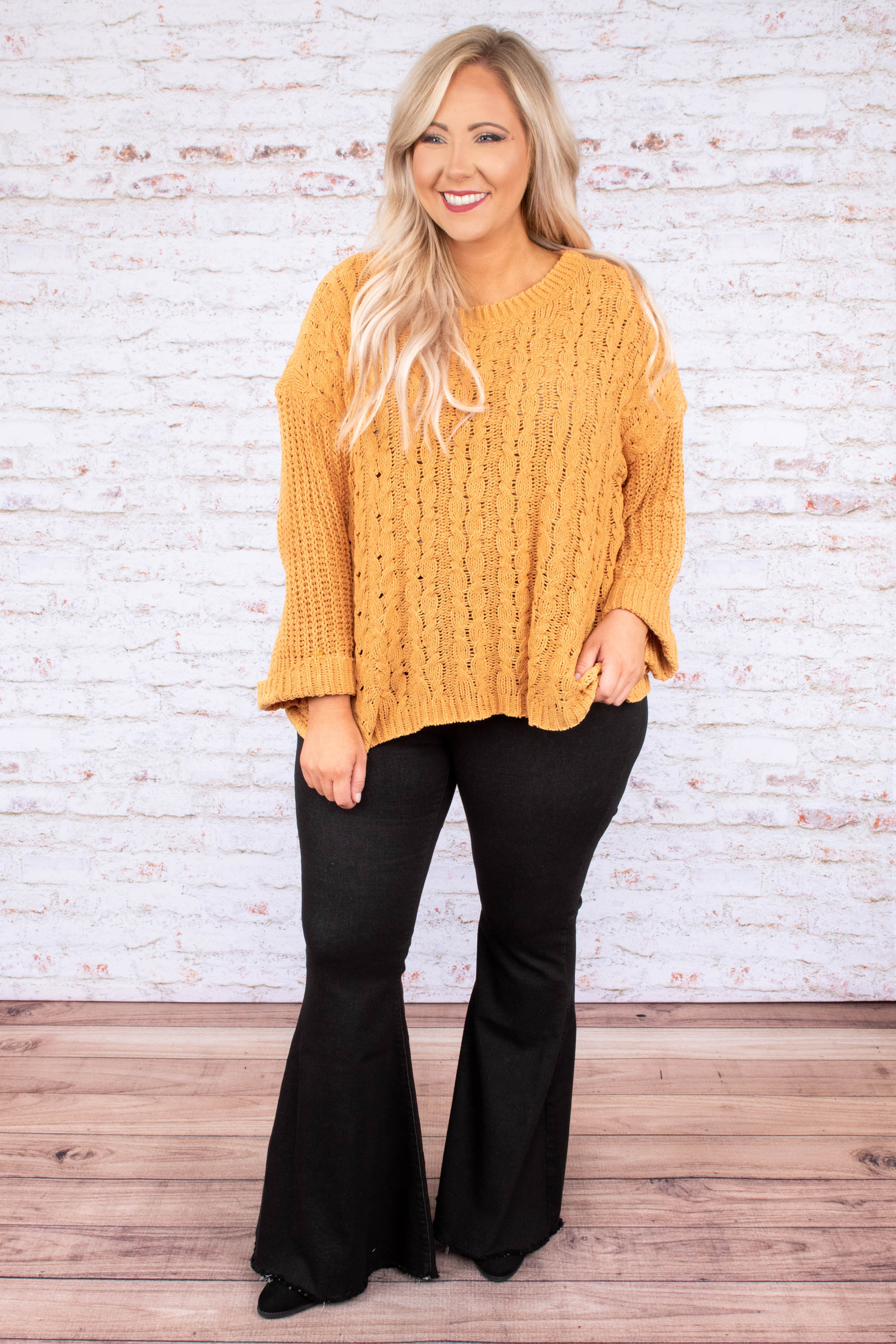 Day Trippin' Flare Jeans, Black - Giverhouse