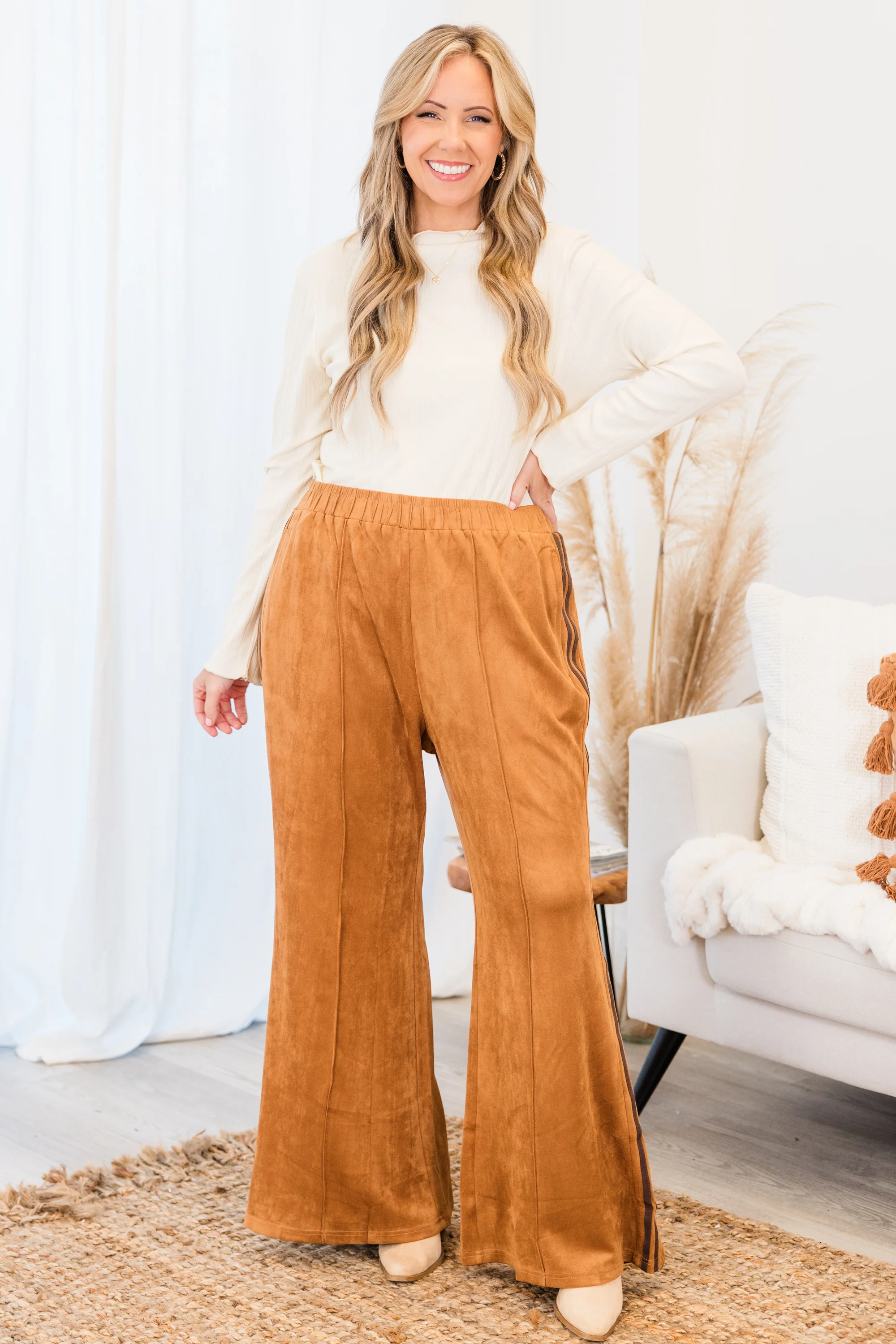 Where Were We Pants, Brown - Giverhouse