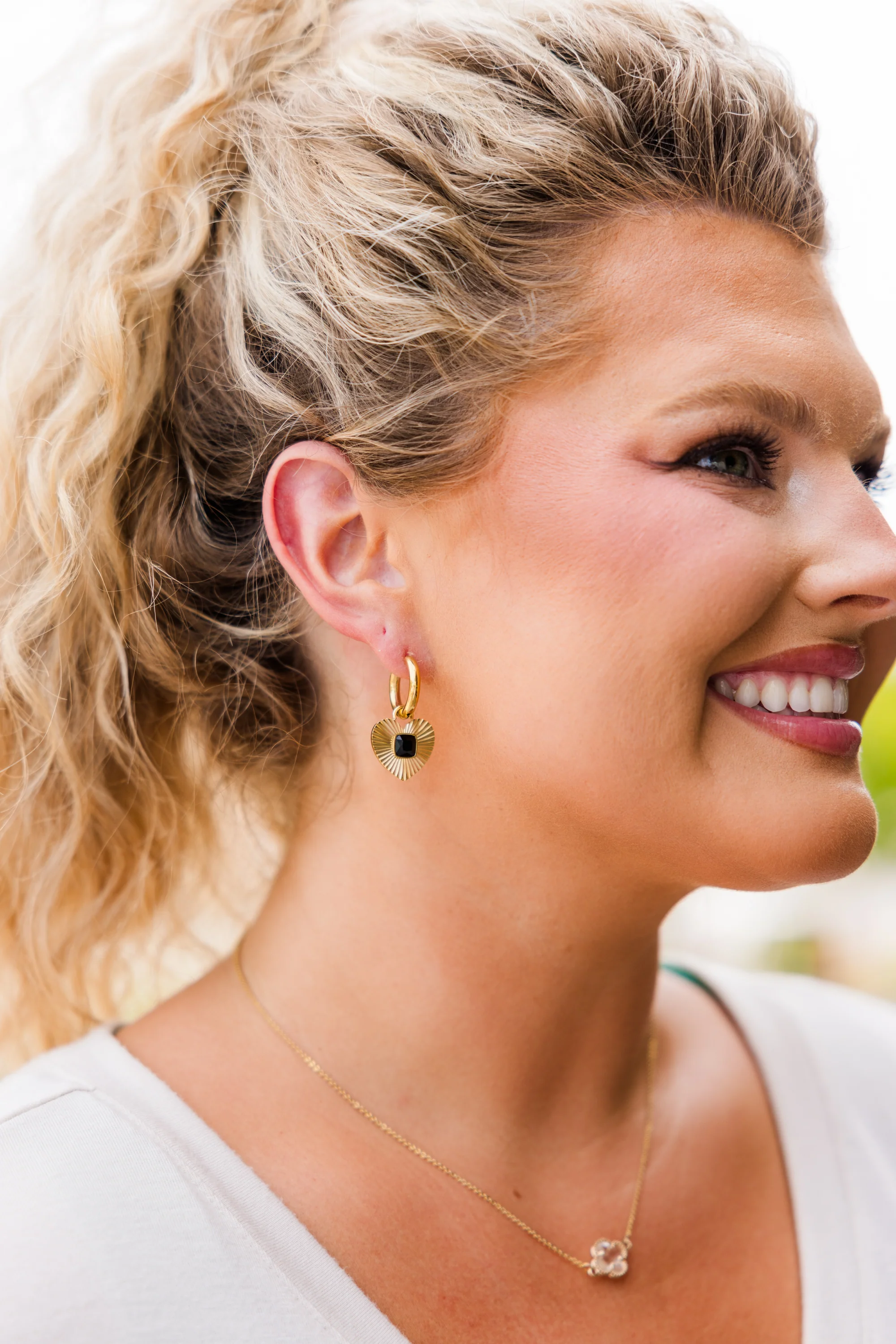 Lauren Kenzie: Forever Fling Earrings, Gold - Giverhouse