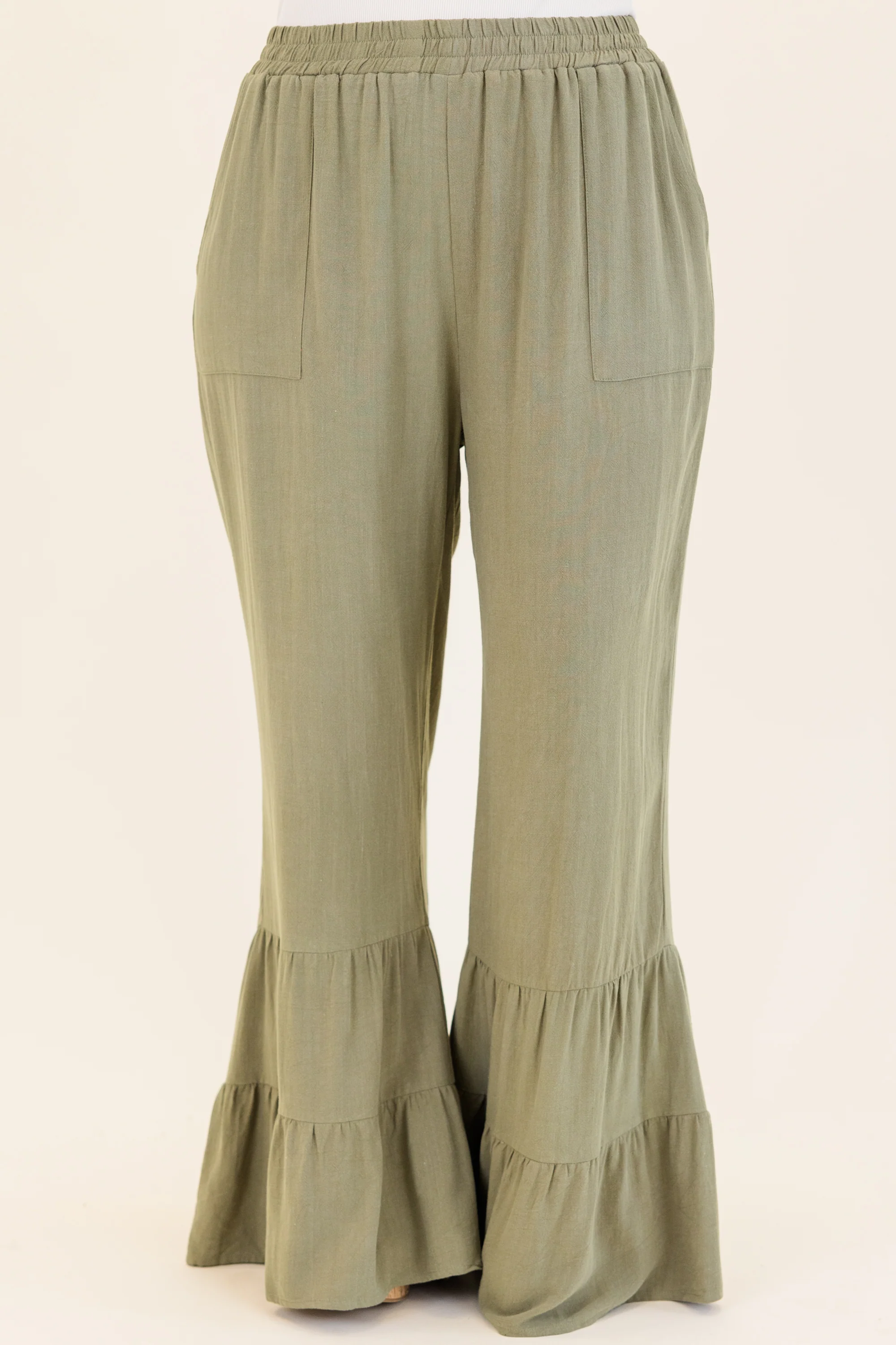 The Mystery of Love Pants, Dusty Olive - Giverhouse