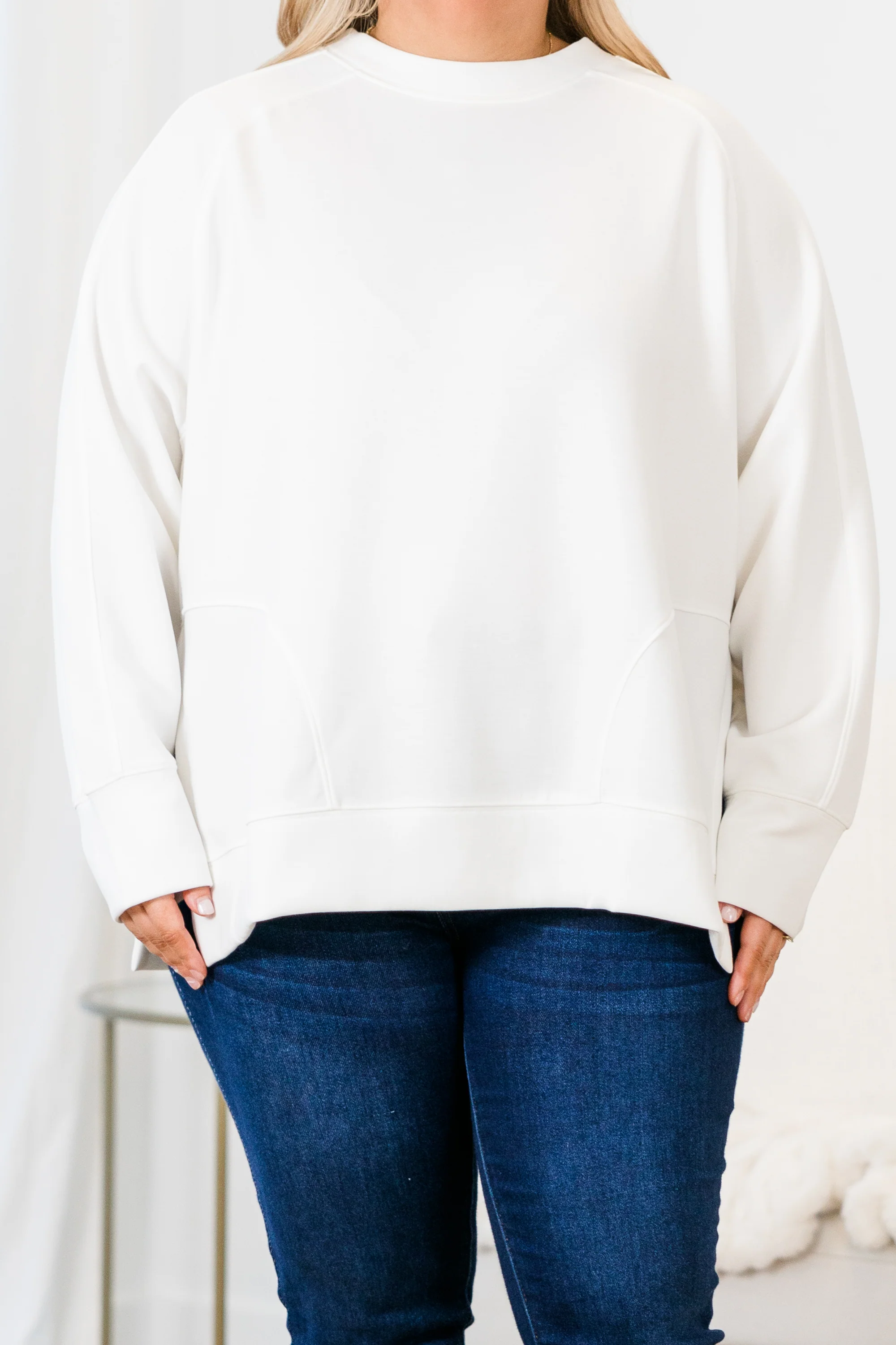 Feels So Sweet Pullover, Ivory - Giverhouse