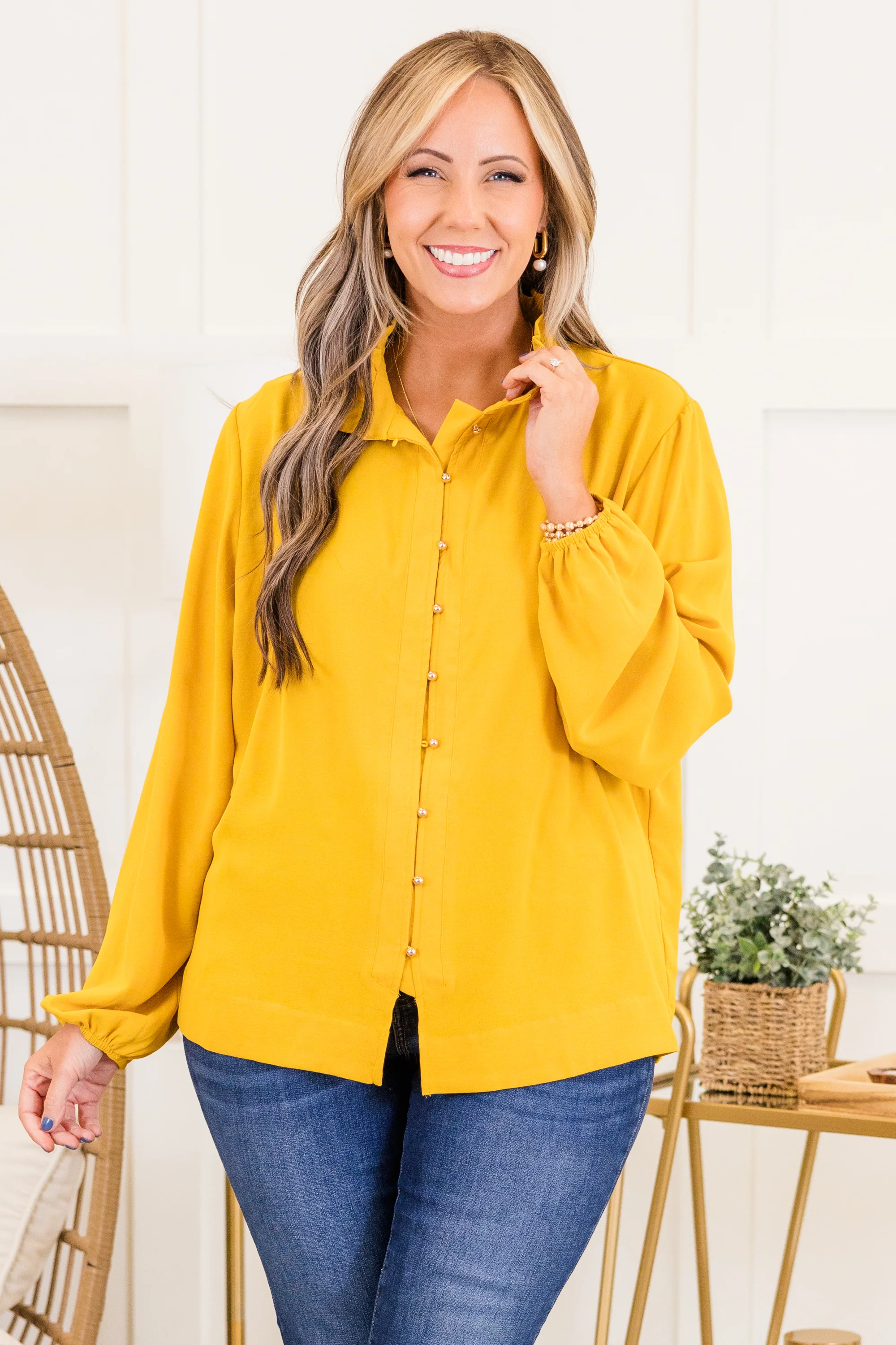 Truth Hurts Top, Yellow - Giverhouse