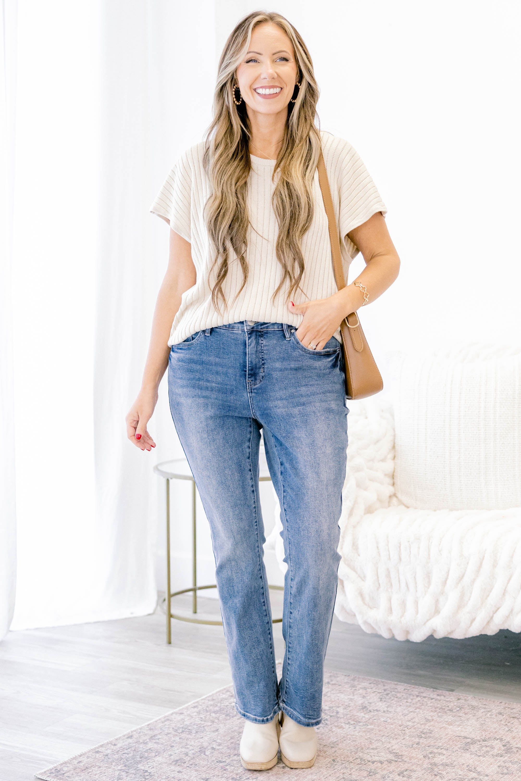 Here To Stay Jeans, Blue - Giverhouse