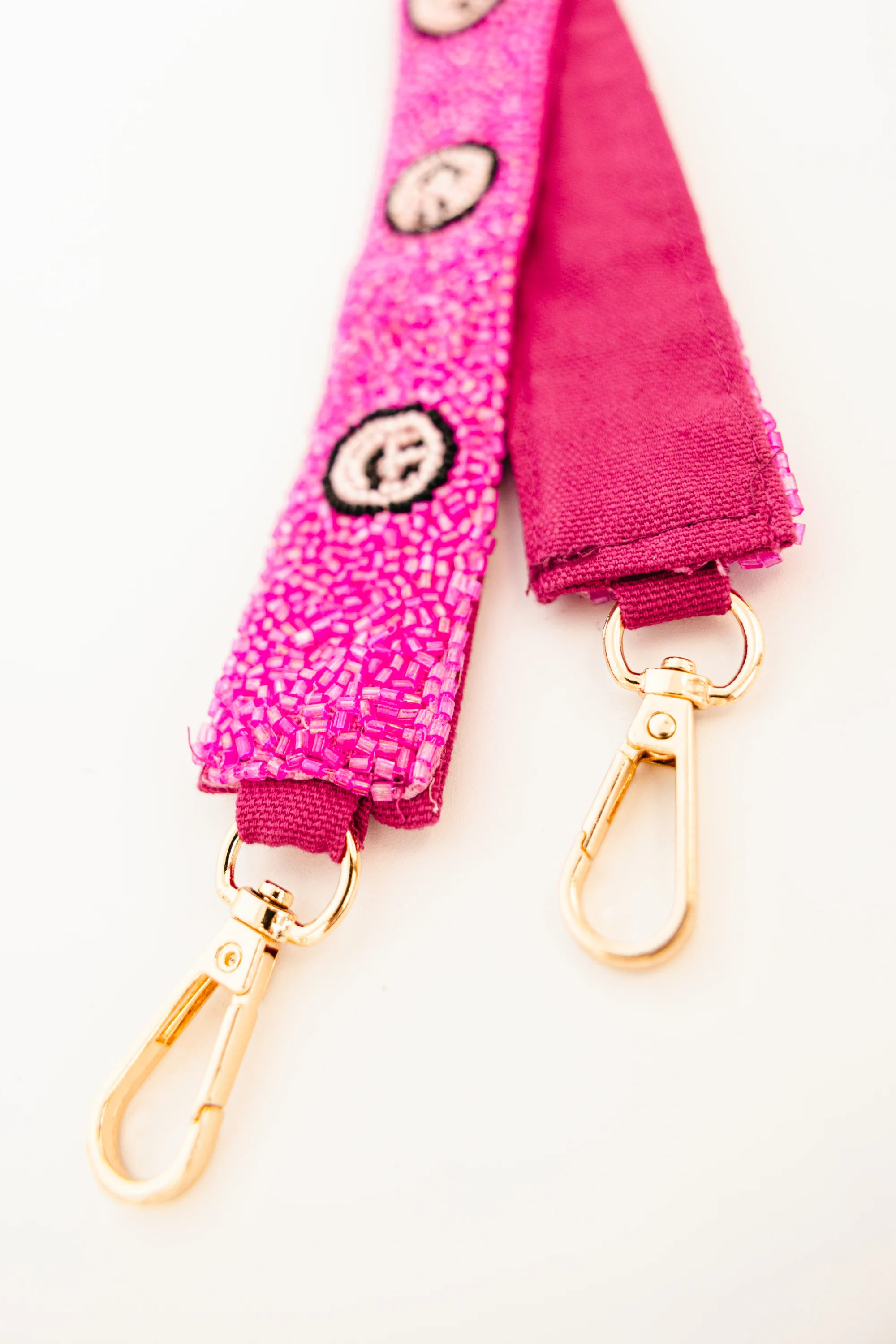 It's All Smiles Beaded Strap, Pink - Giverhouse