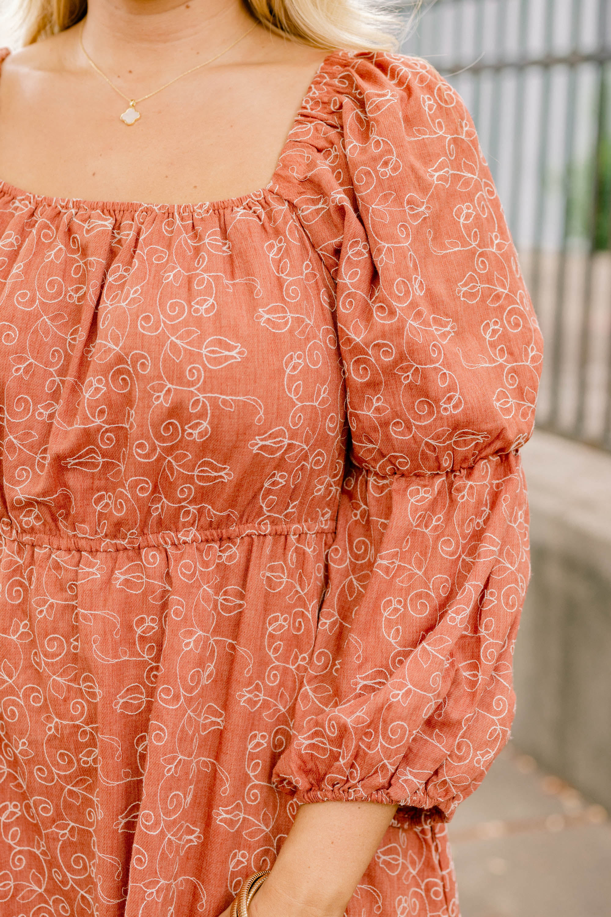 Couldn't Miss It Dress, Rust - Giverhouse