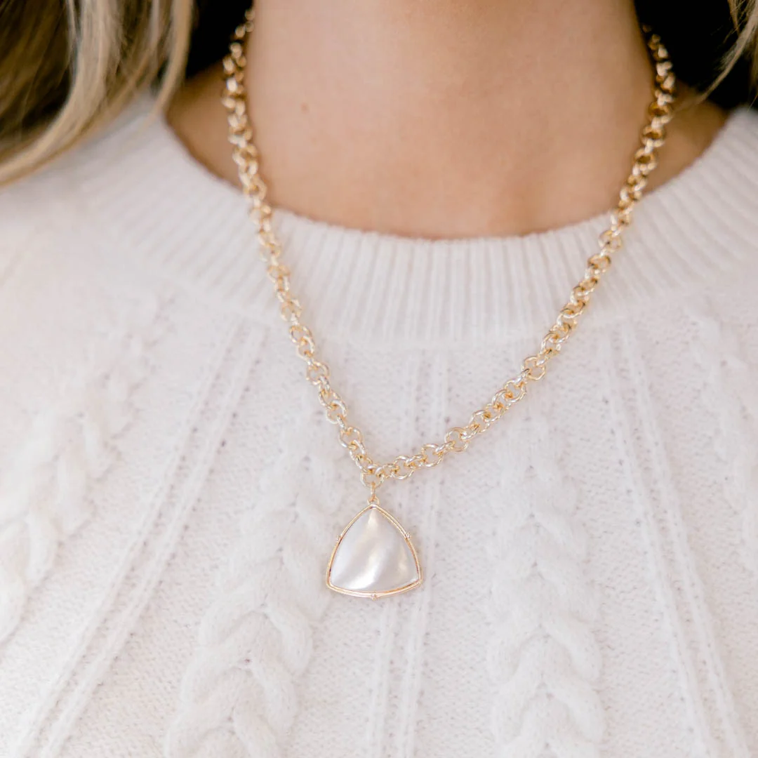 Girl Of Your Dreams Necklace, Pearl - Giverhouse