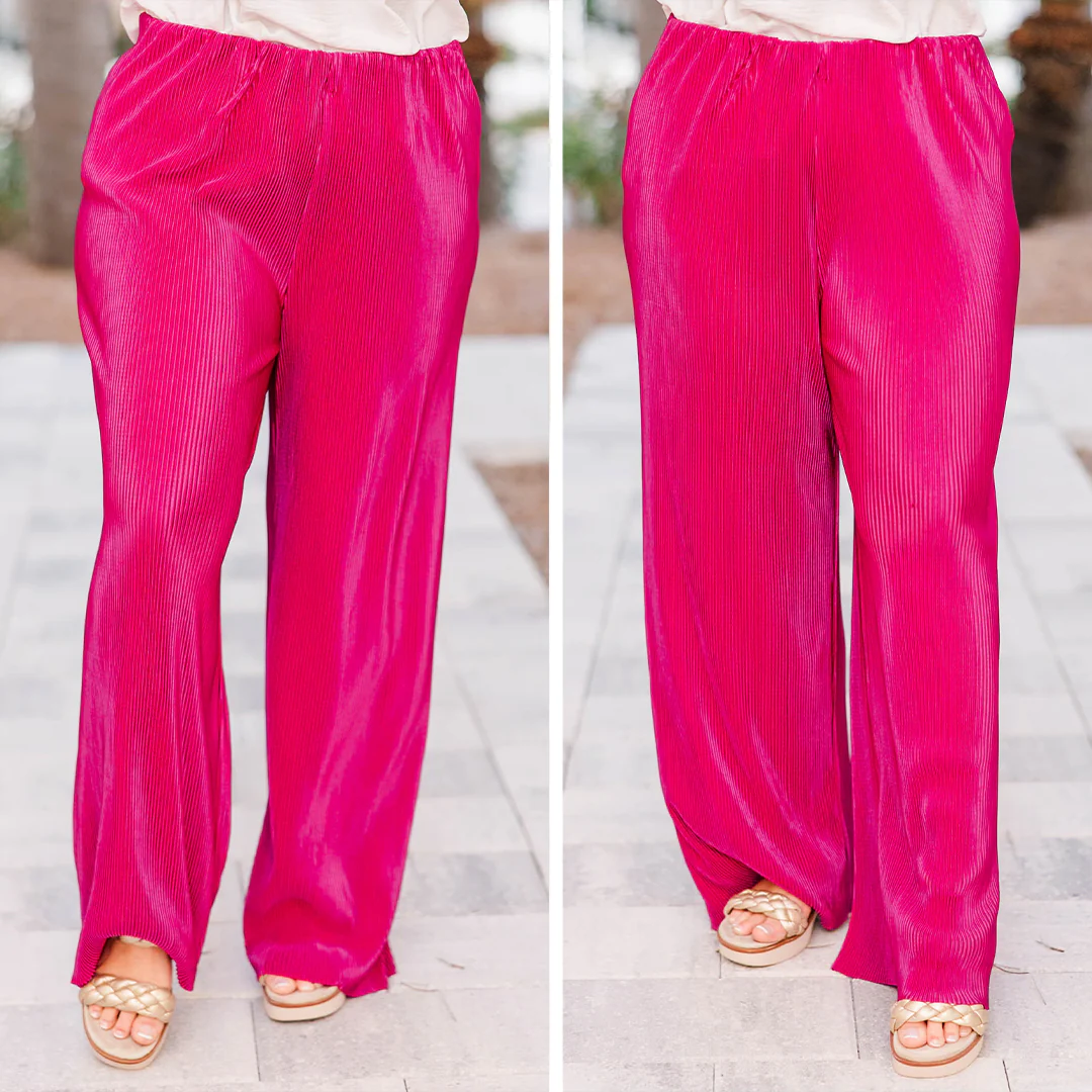 On My Heart Pants, Magenta - Giverhouse