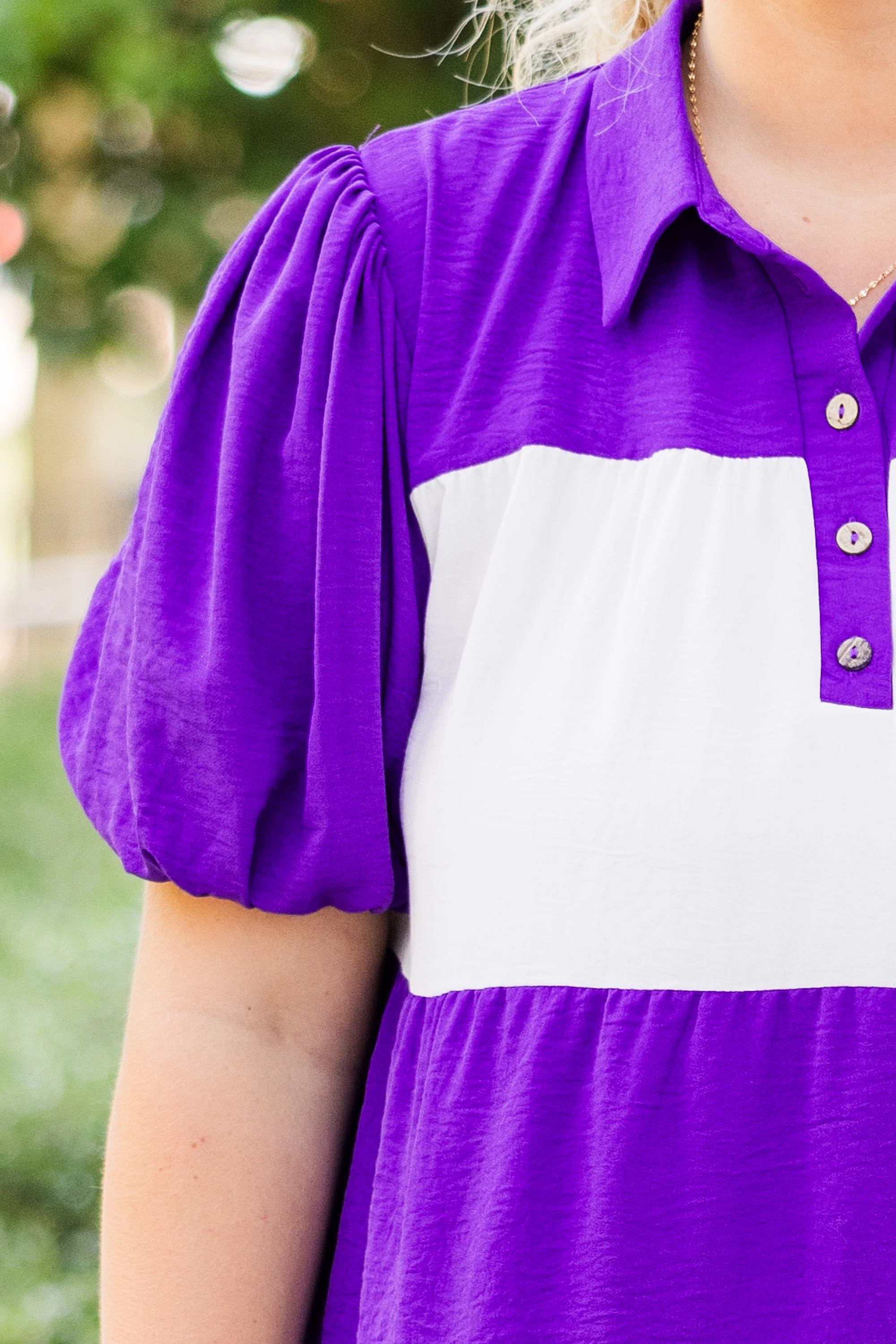 We Are The Champions Dress, Purple - Giverhouse