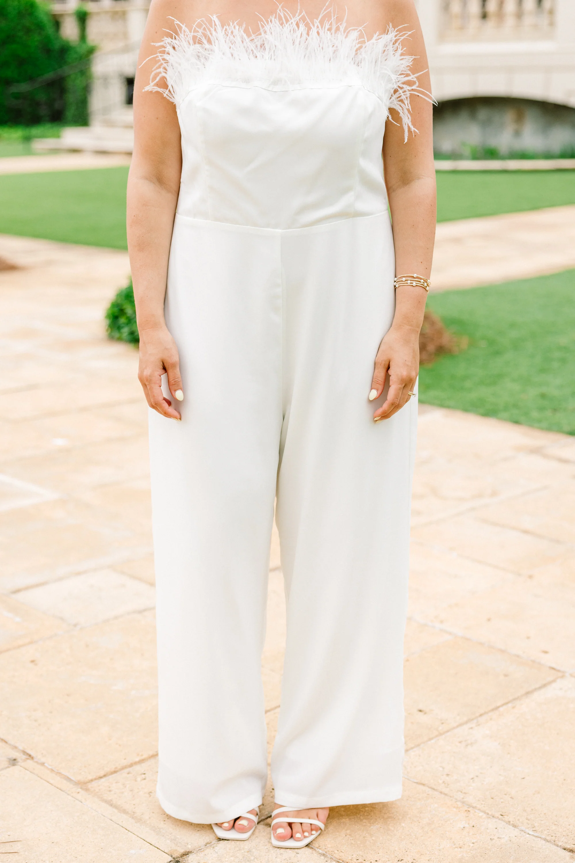 What A Charmer Jumpsuit, White - Giverhouse
