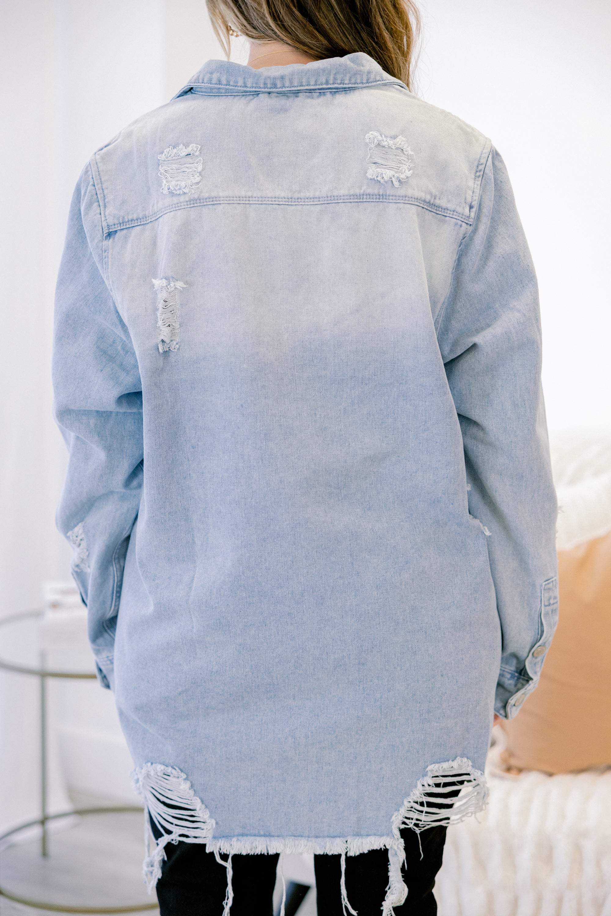 Chill As Can Be Top, Light Blue - Giverhouse