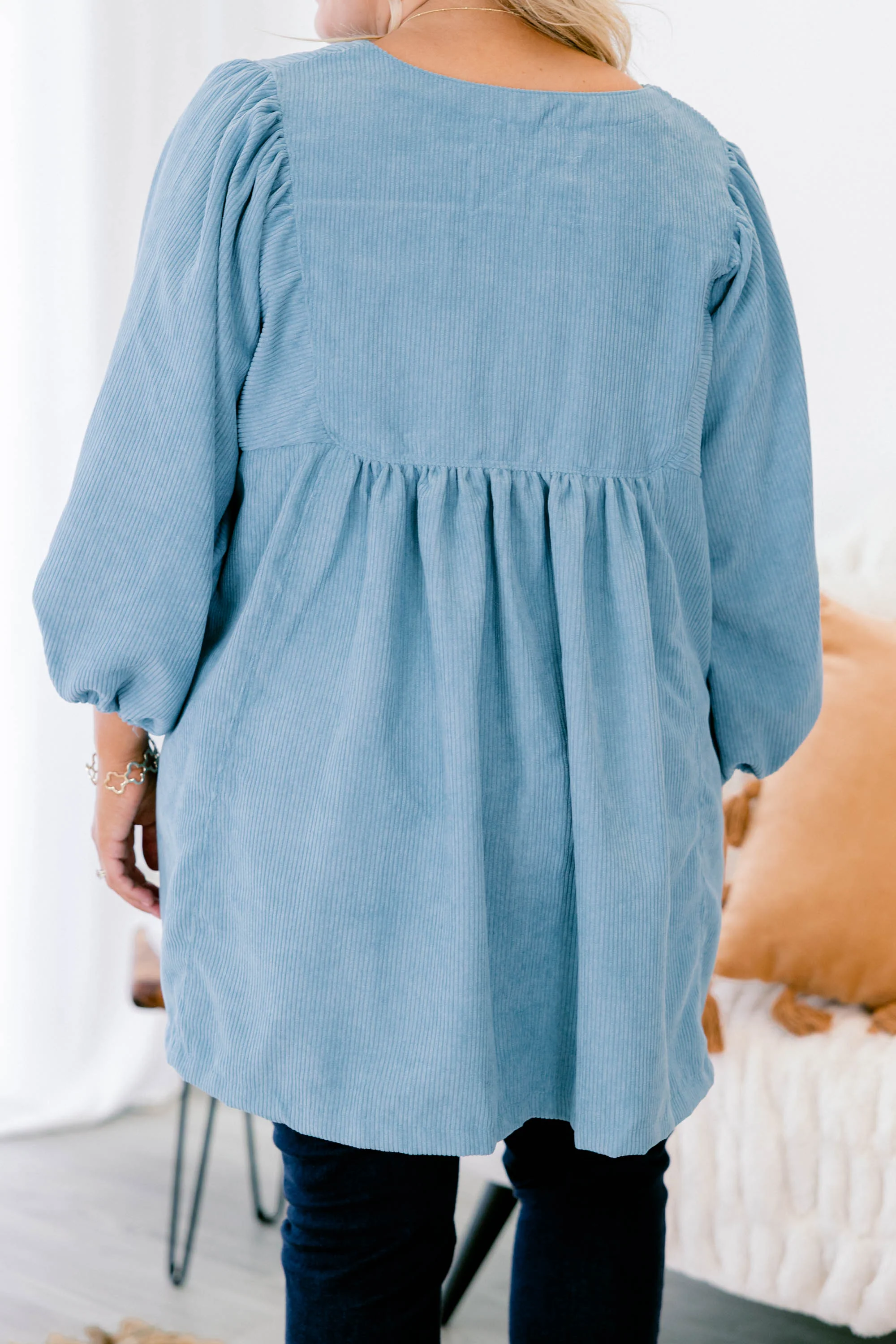 Summer Wave Tunic, Blue - Giverhouse
