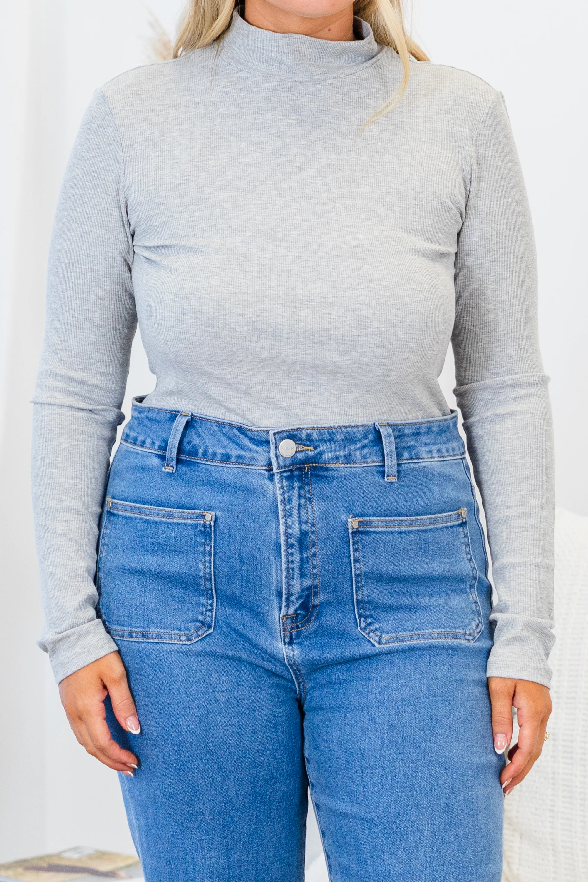 Suit Yourself Bodysuit, Gray - Giverhouse