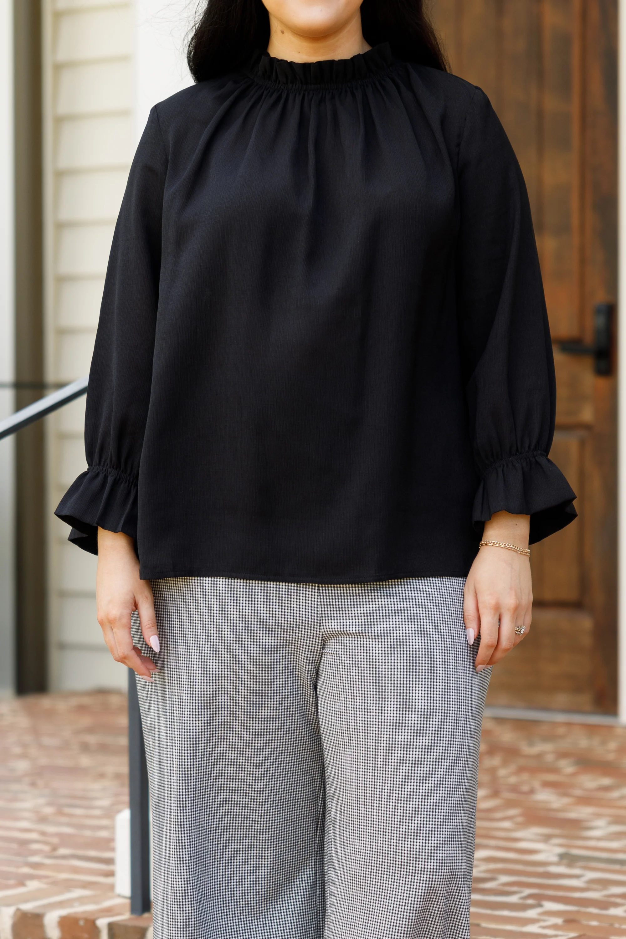 Middle Of Somewhere Top, Black - Giverhouse