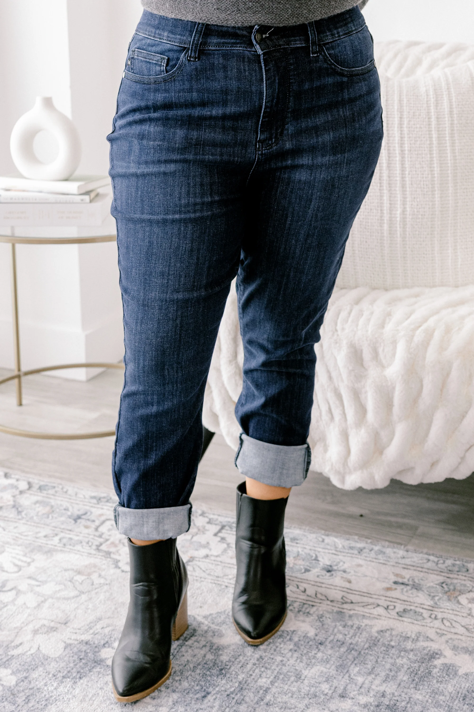 Judy Blue: Comes Down To This Jeans, Dark Wash - Giverhouse