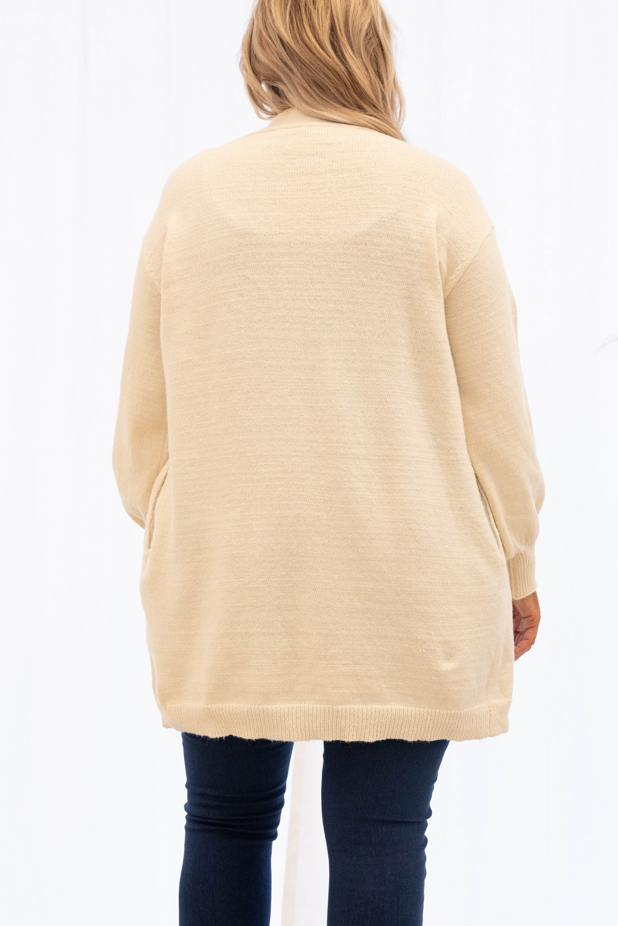 Pumpkin Patch Cardigan, Ivory - Giverhouse