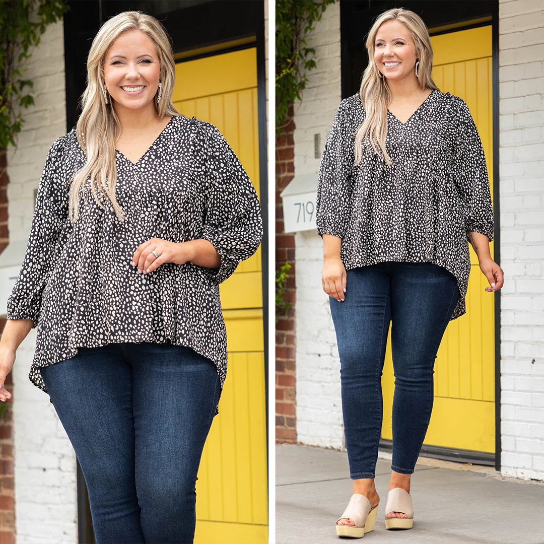 Lose Your Breath Top, Black - Giverhouse