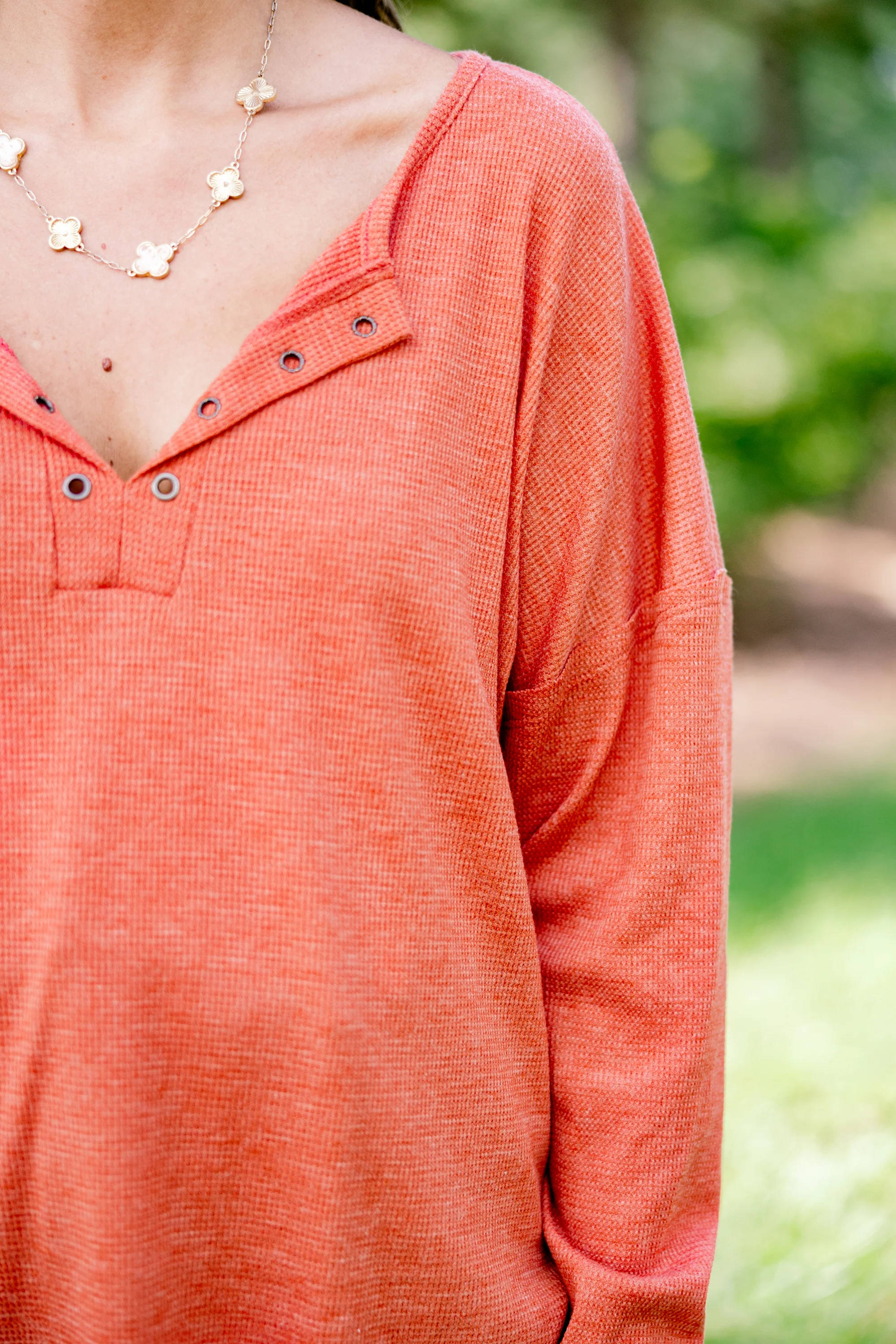 Loves It Top, Rust - Giverhouse