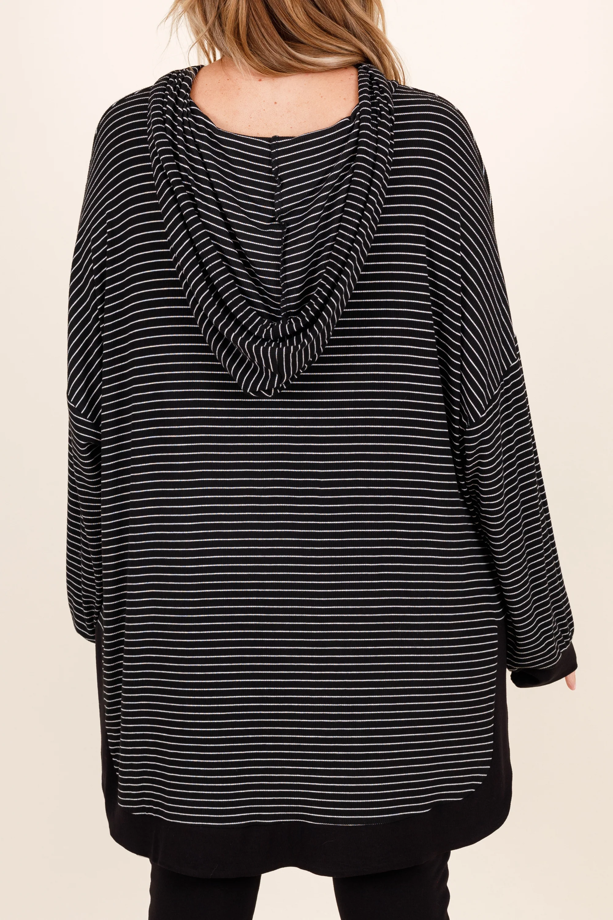 Don't Fall Tonight Hoodie, Black-White - Giverhouse