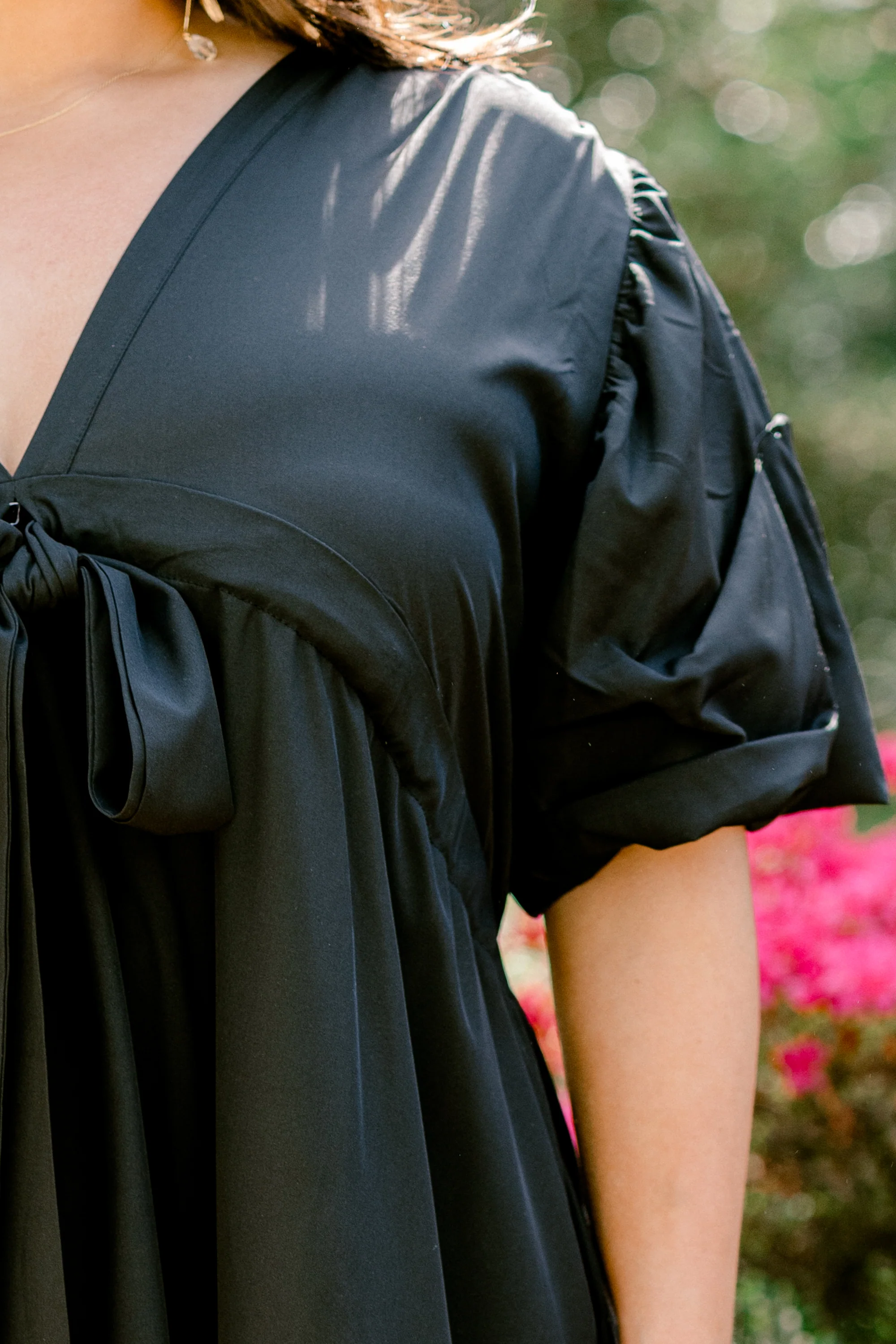 Looking At Me Maxi Dress, Black - Giverhouse