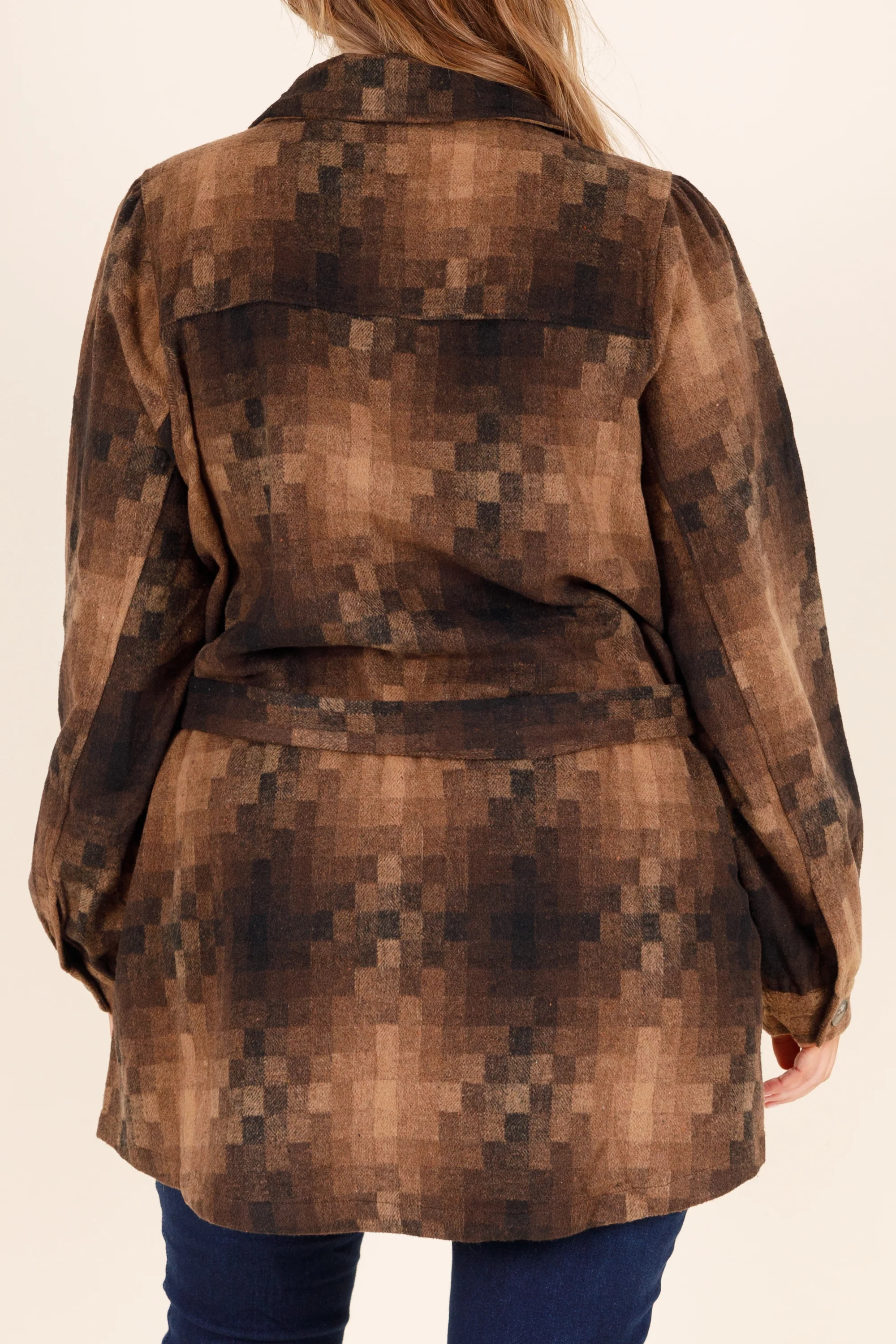 I'm Happier Now Top, Brown - Giverhouse