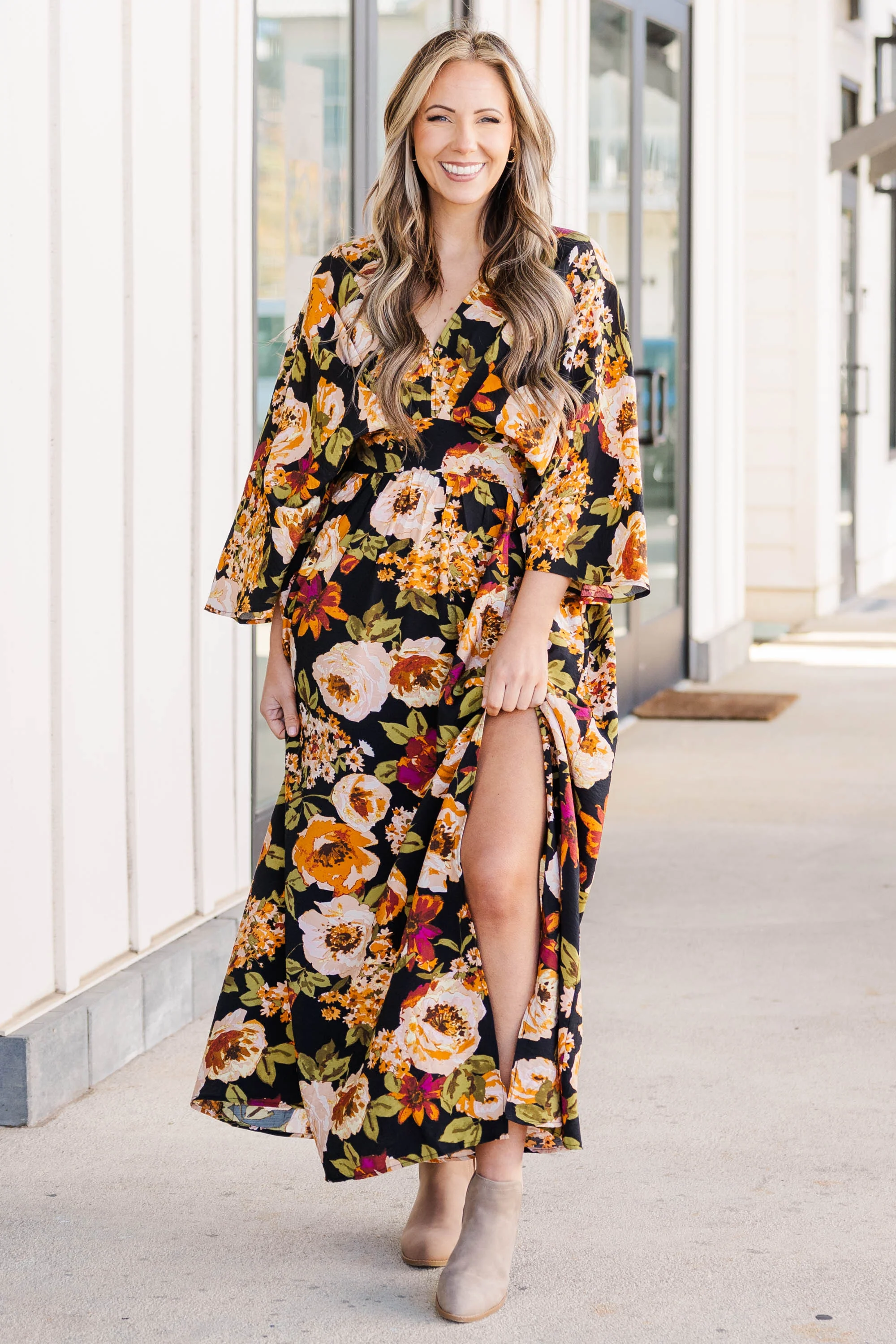 Care About You Dress, Black - Giverhouse