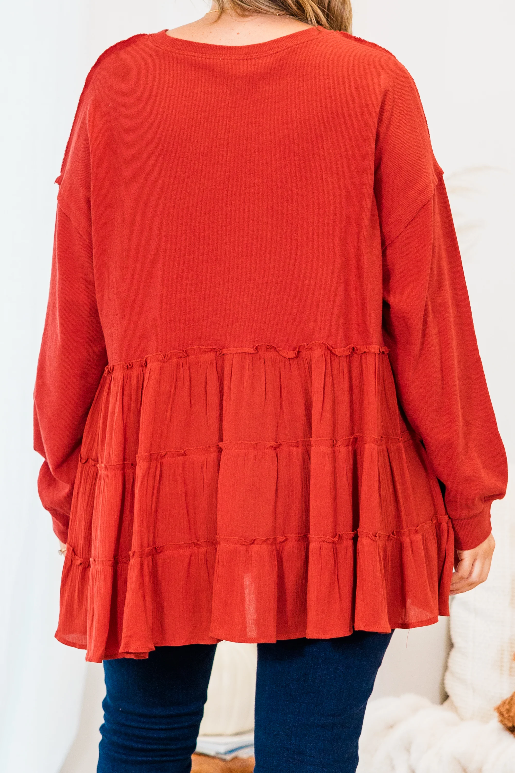 My Kind Of Fun Top, Red - Giverhouse