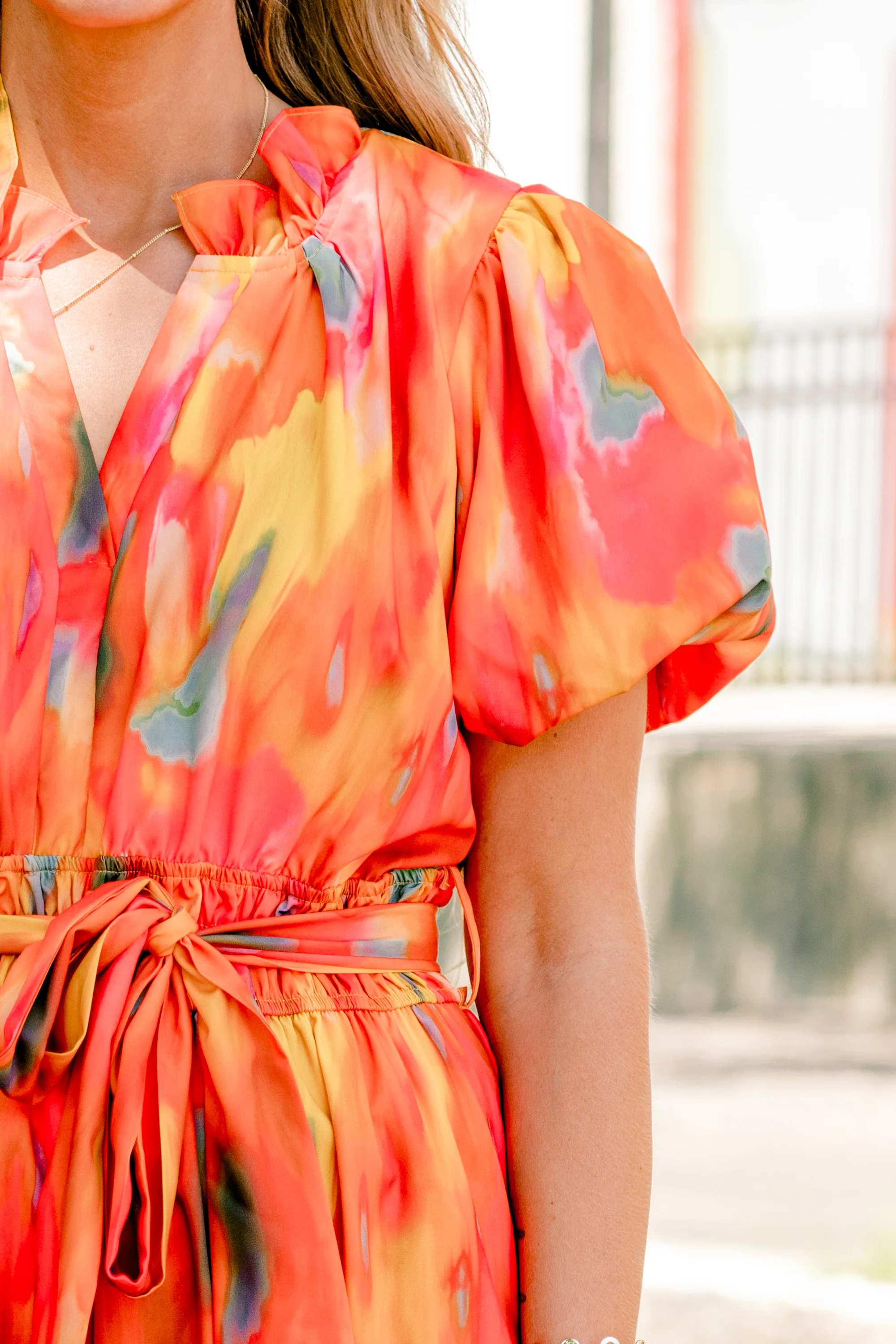 Risk Taker Dress, Orange - Giverhouse