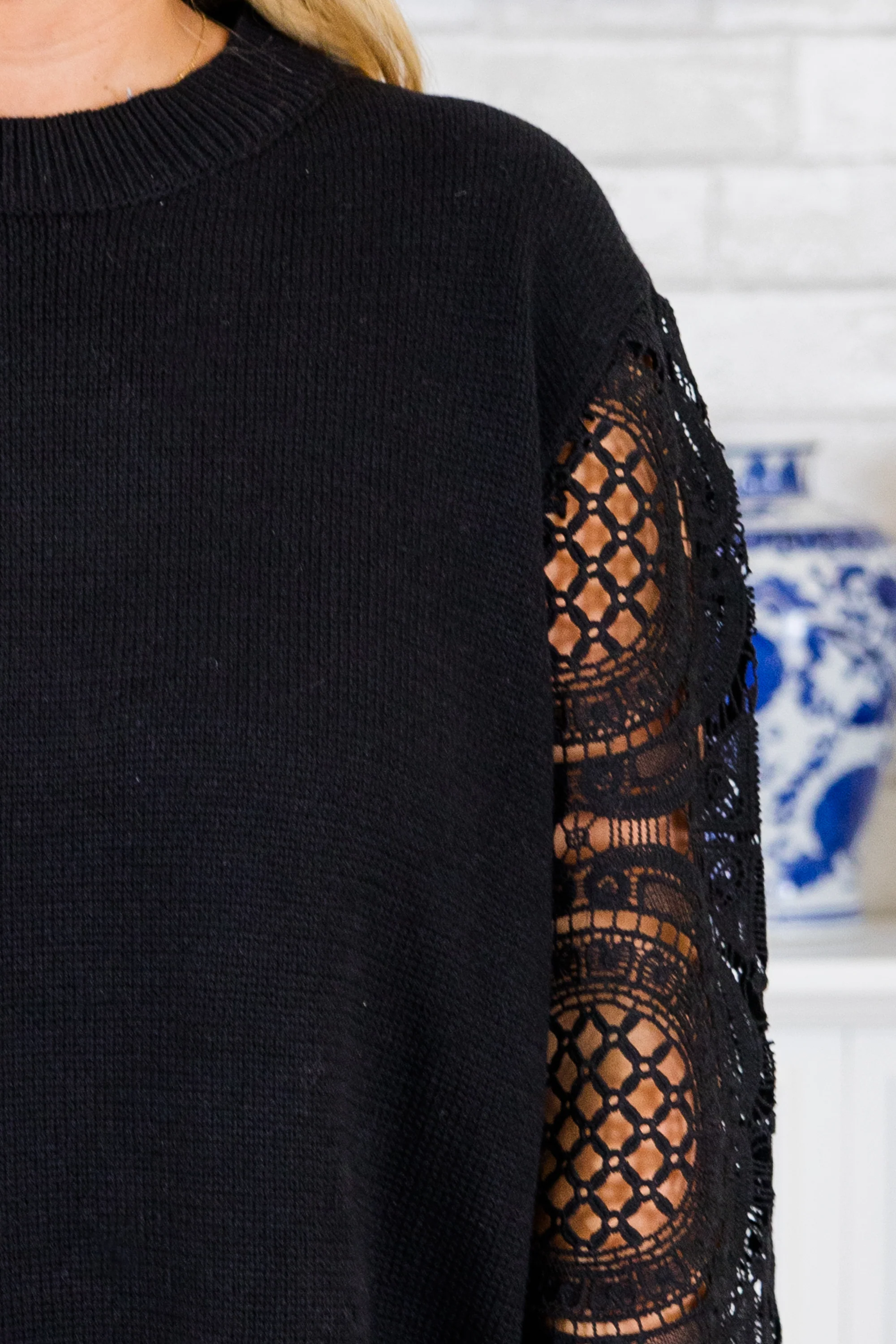 Making Time Sweater, Black - Giverhouse