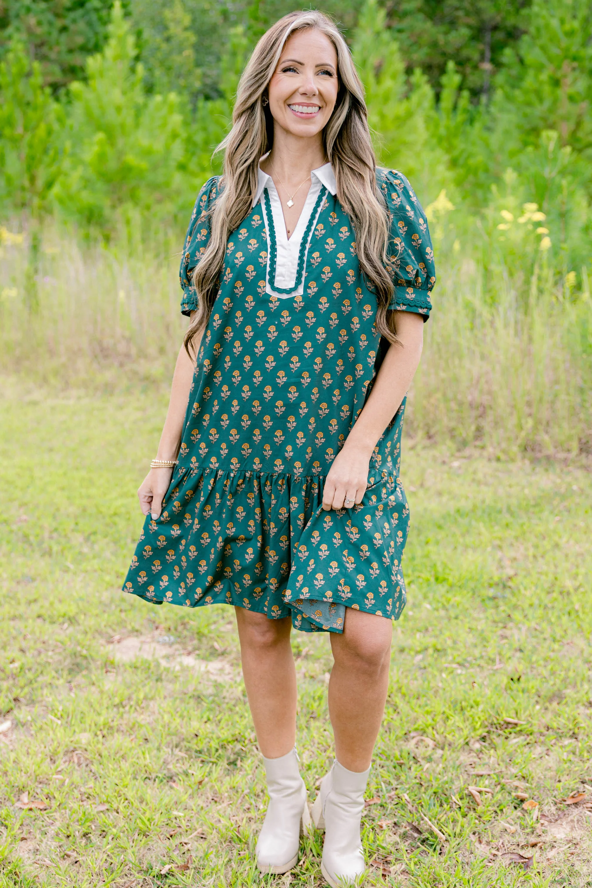 Trust Me On This Dress, Forest Green - Giverhouse