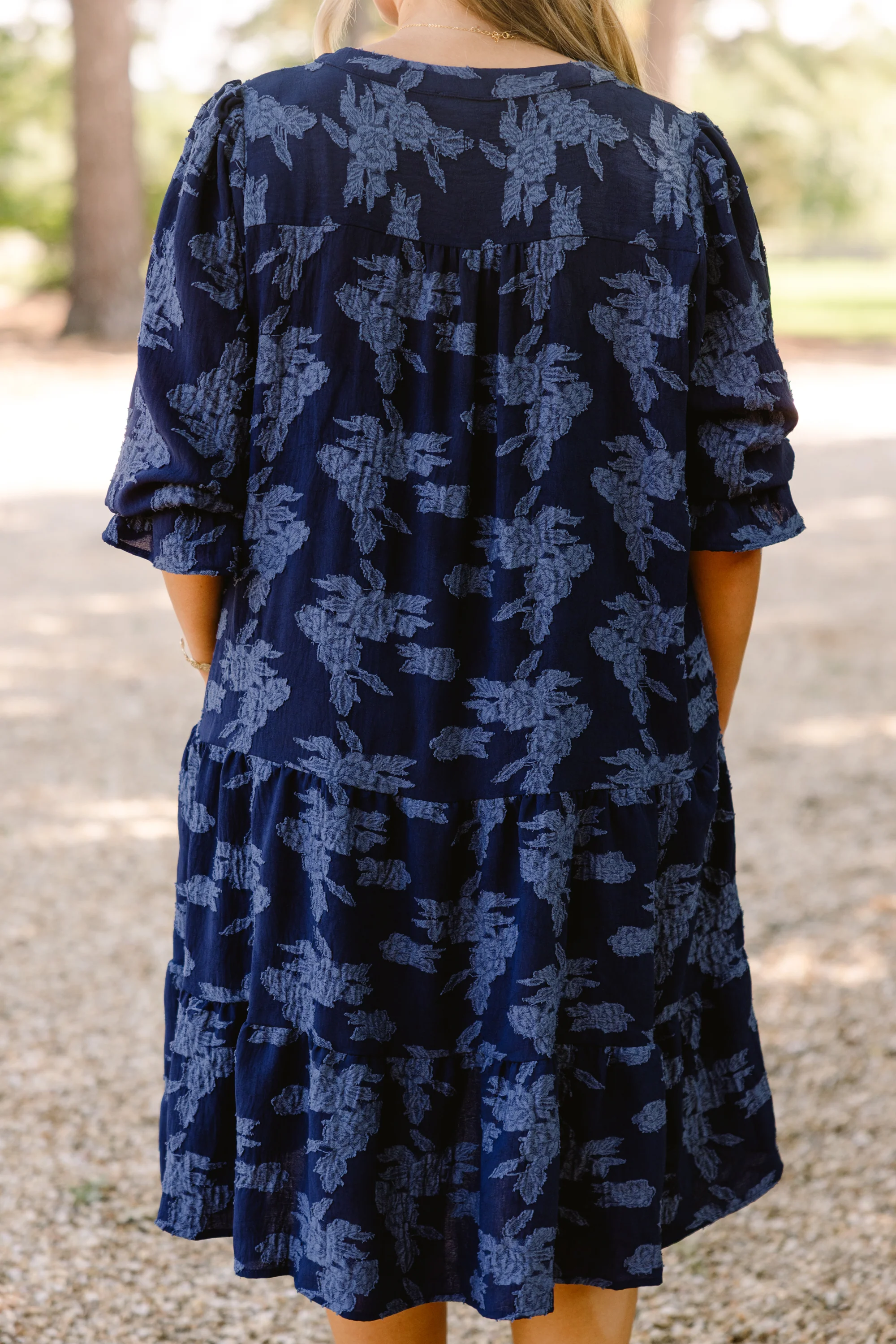 What You Know Dress, Navy Twilight - Giverhouse
