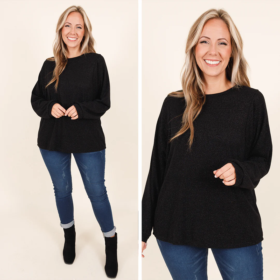 New Reality Sweater, Black - Giverhouse