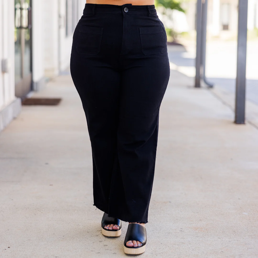 Girl On The Go Jeans, Black - Giverhouse