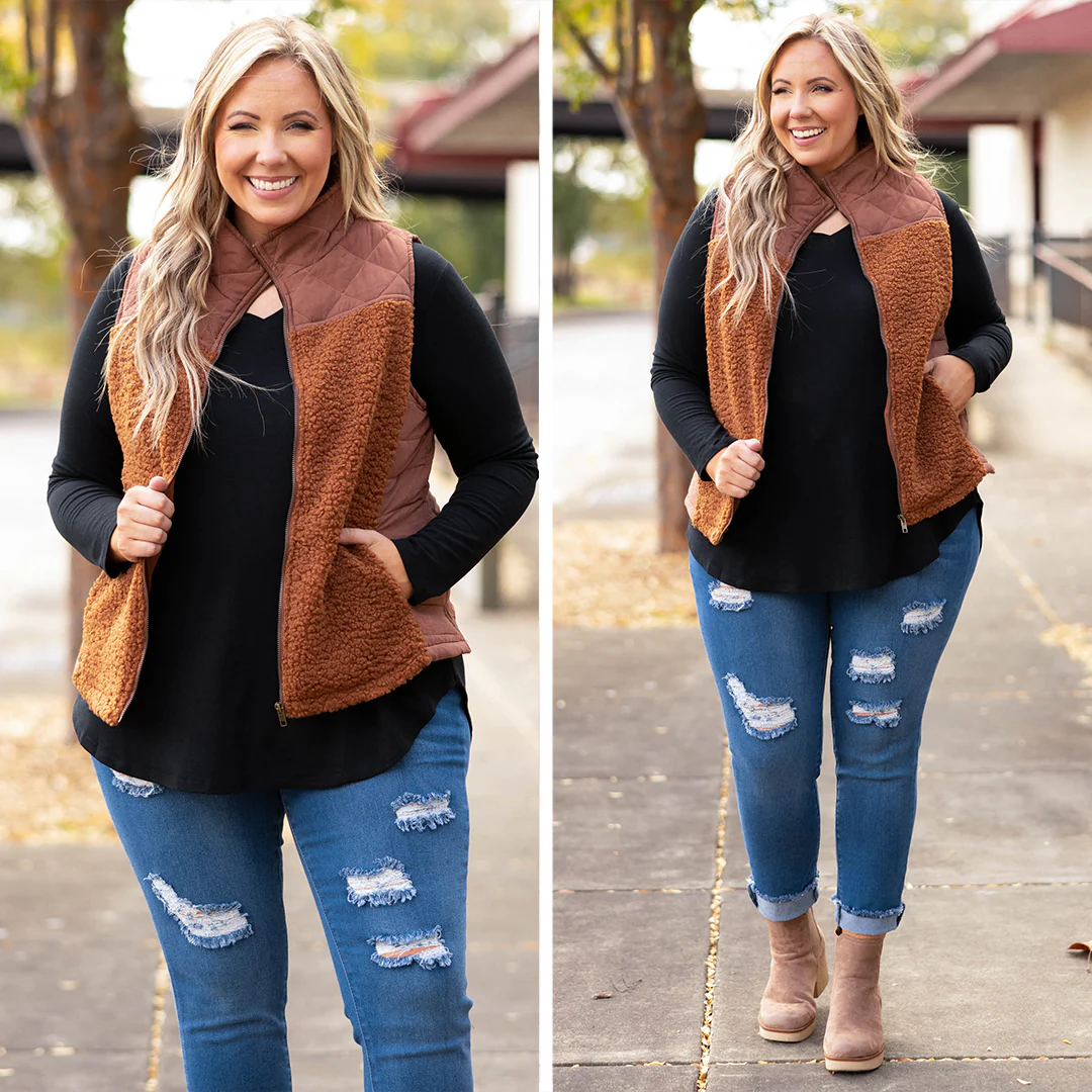 If I Didn't Have You Vest, Gingerbread - Giverhouse