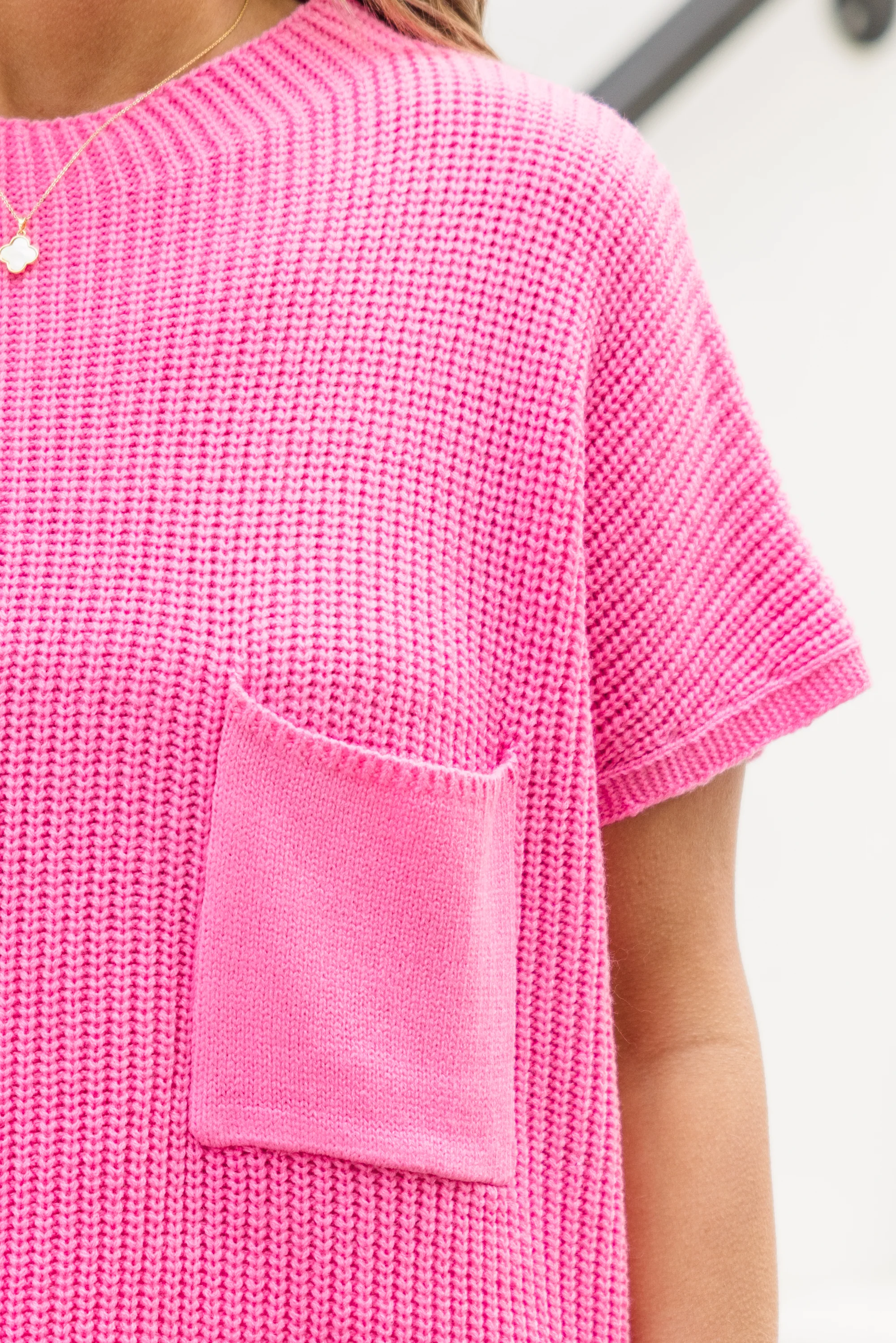 Imagine My World Sweater, Bubblegum - Giverhouse